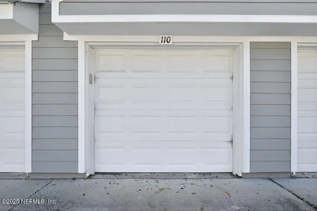 a view of wooden door