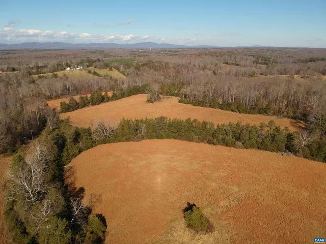 a view of an outdoor space and mountain view