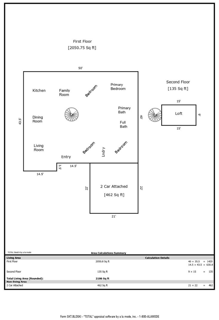 23514 Vía Decano Valencia, CA 91355 - Photo 59 of 59 Floorplan