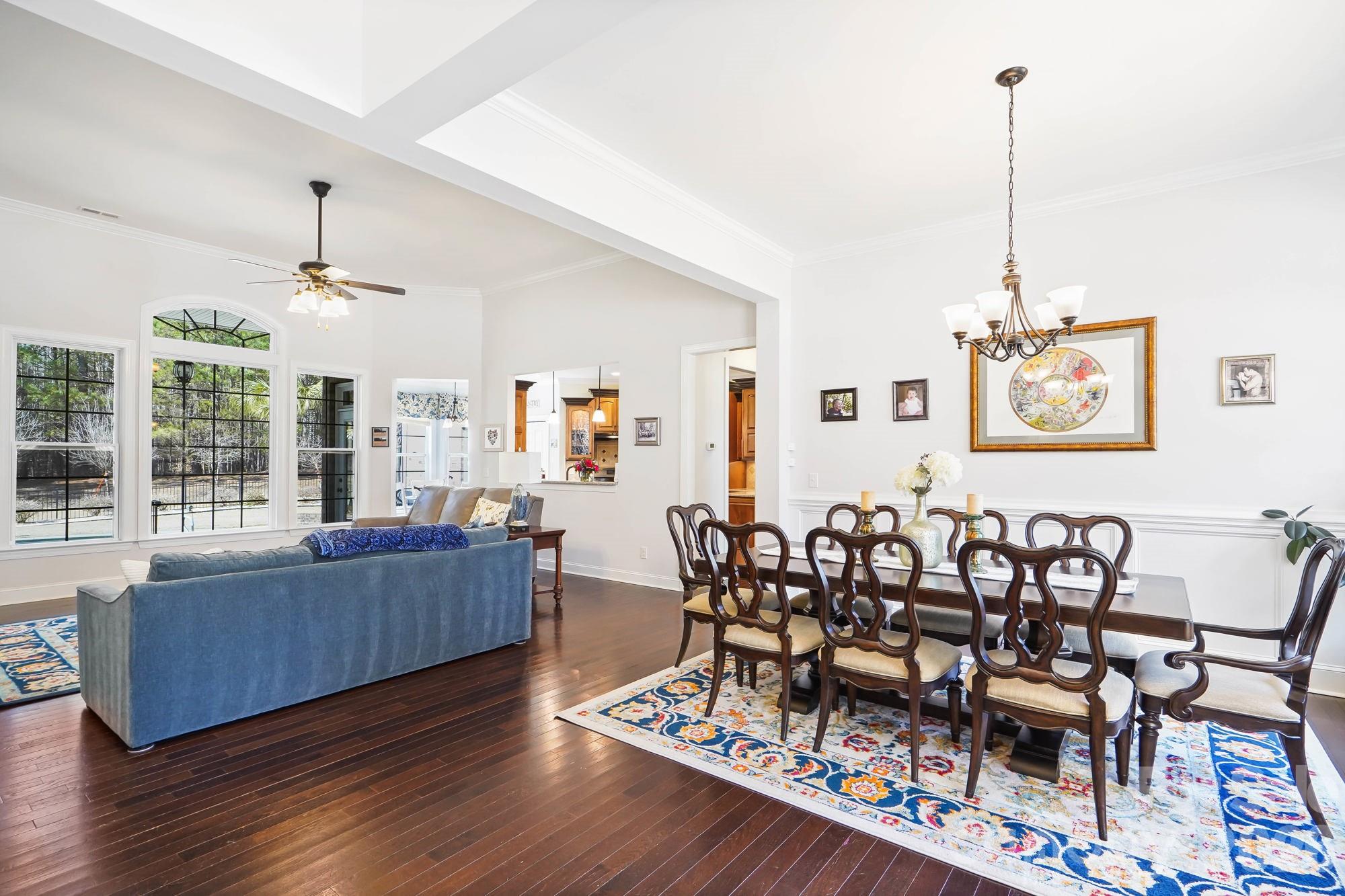 5312 Johnsons Barn Road York, SC 29745 - Photo 12 of 46 a living room with furniture and wooden floor