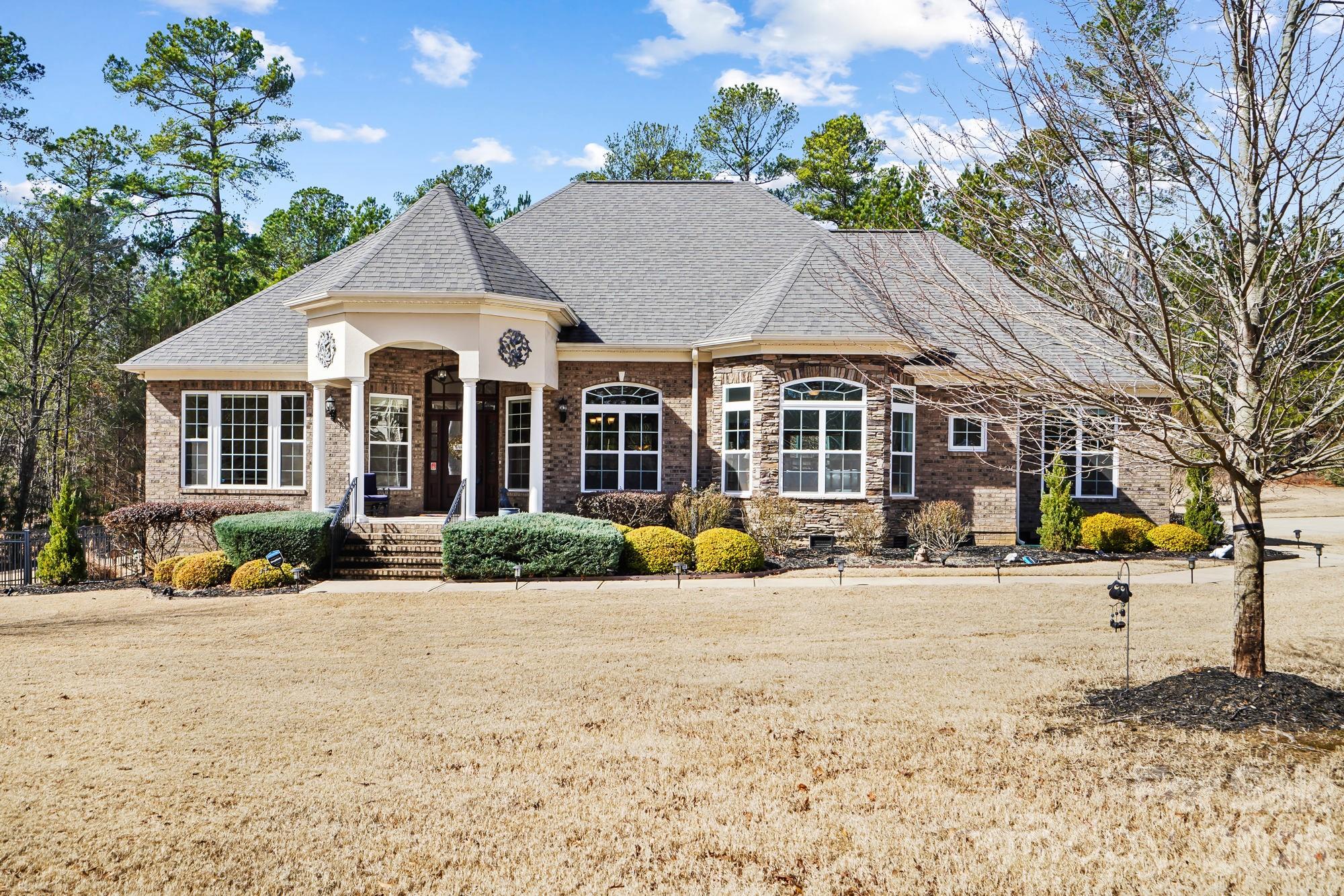 5312 Johnsons Barn Road York, SC 29745 - Photo 2 of 46 a front view of a house with a yard
