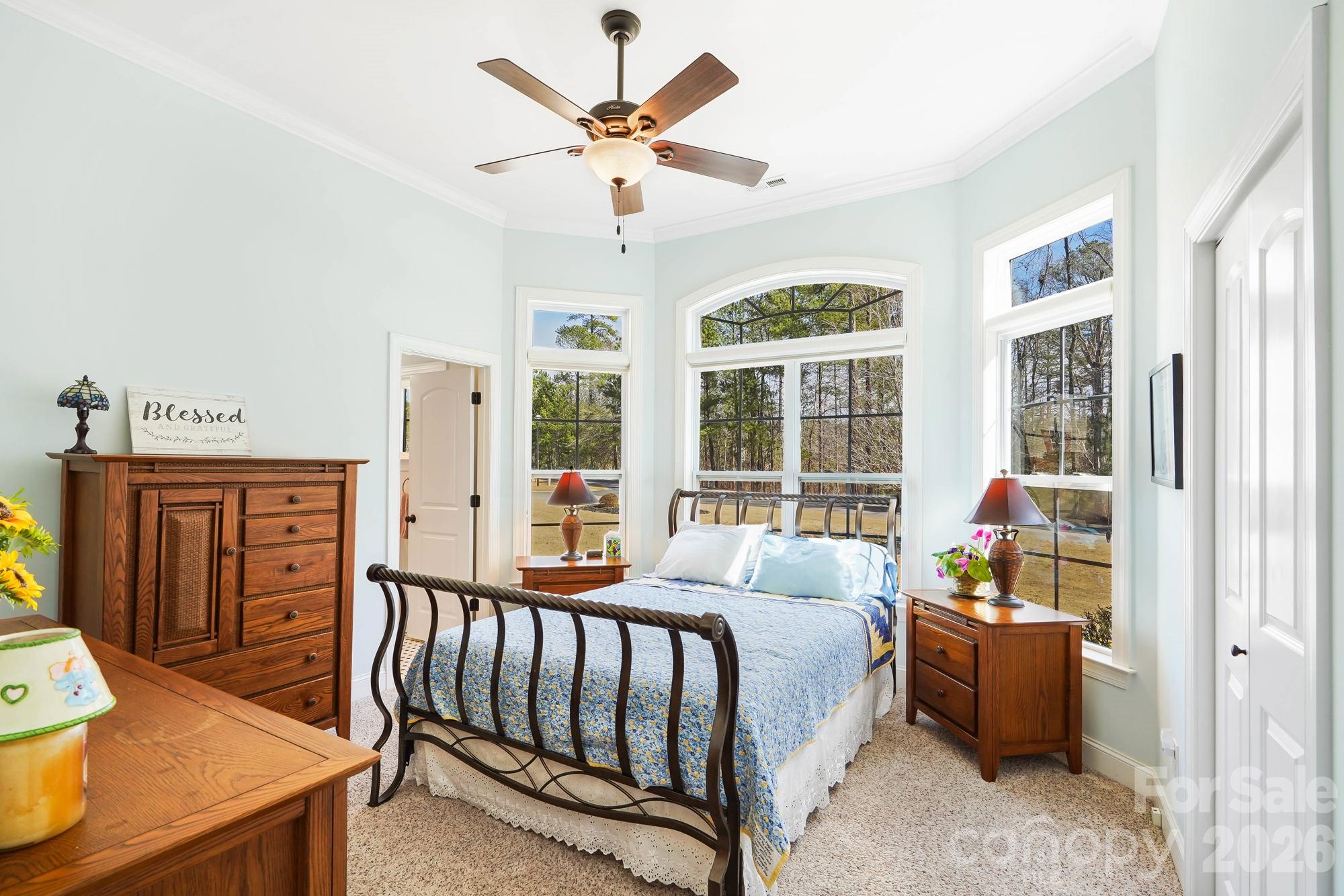 5312 Johnsons Barn Road York, SC 29745 - Photo 29 of 46 a bedroom with furniture and windows