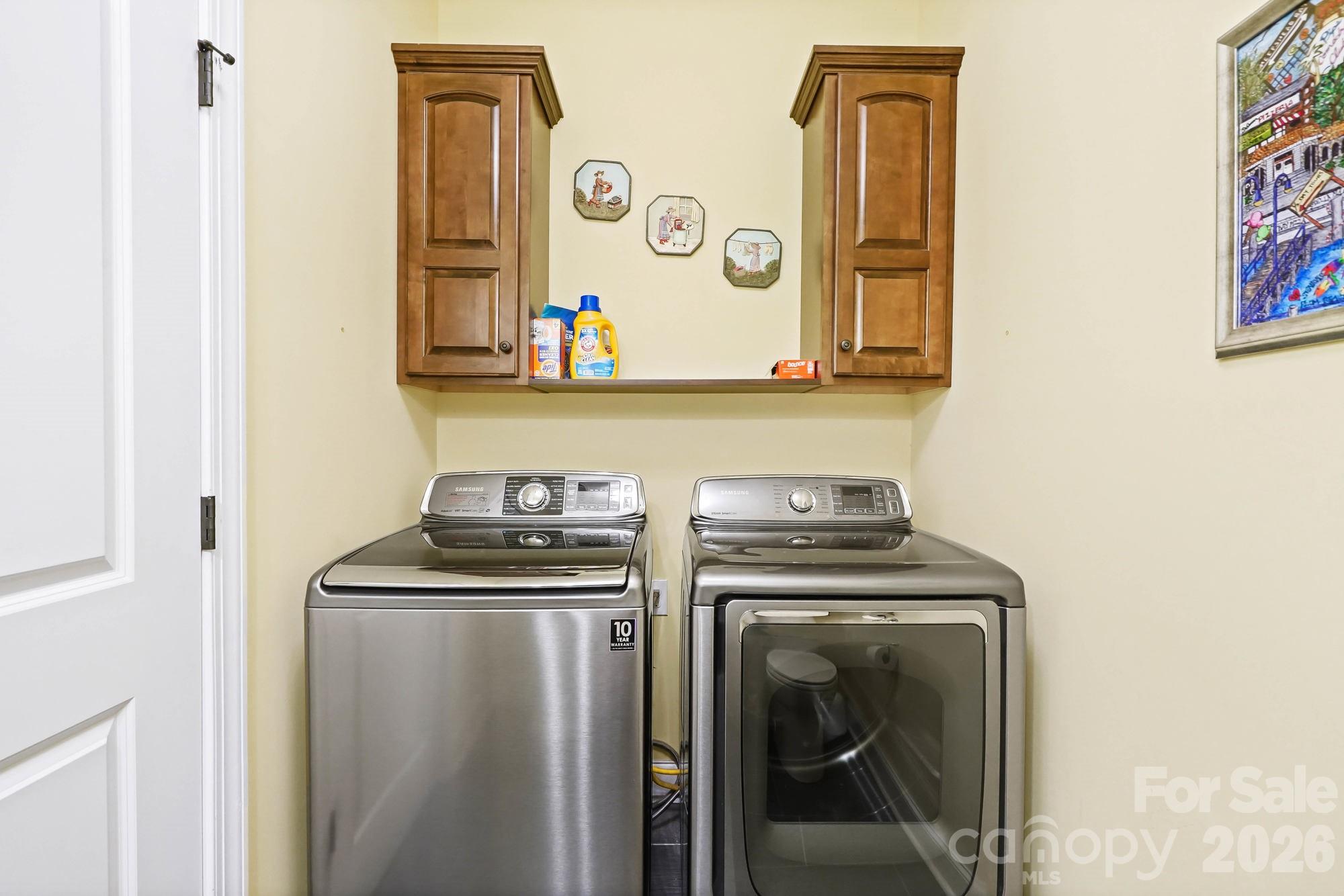 5312 Johnsons Barn Road York, SC 29745 - Photo 32 of 46 a view of a utility room with washer and dryer