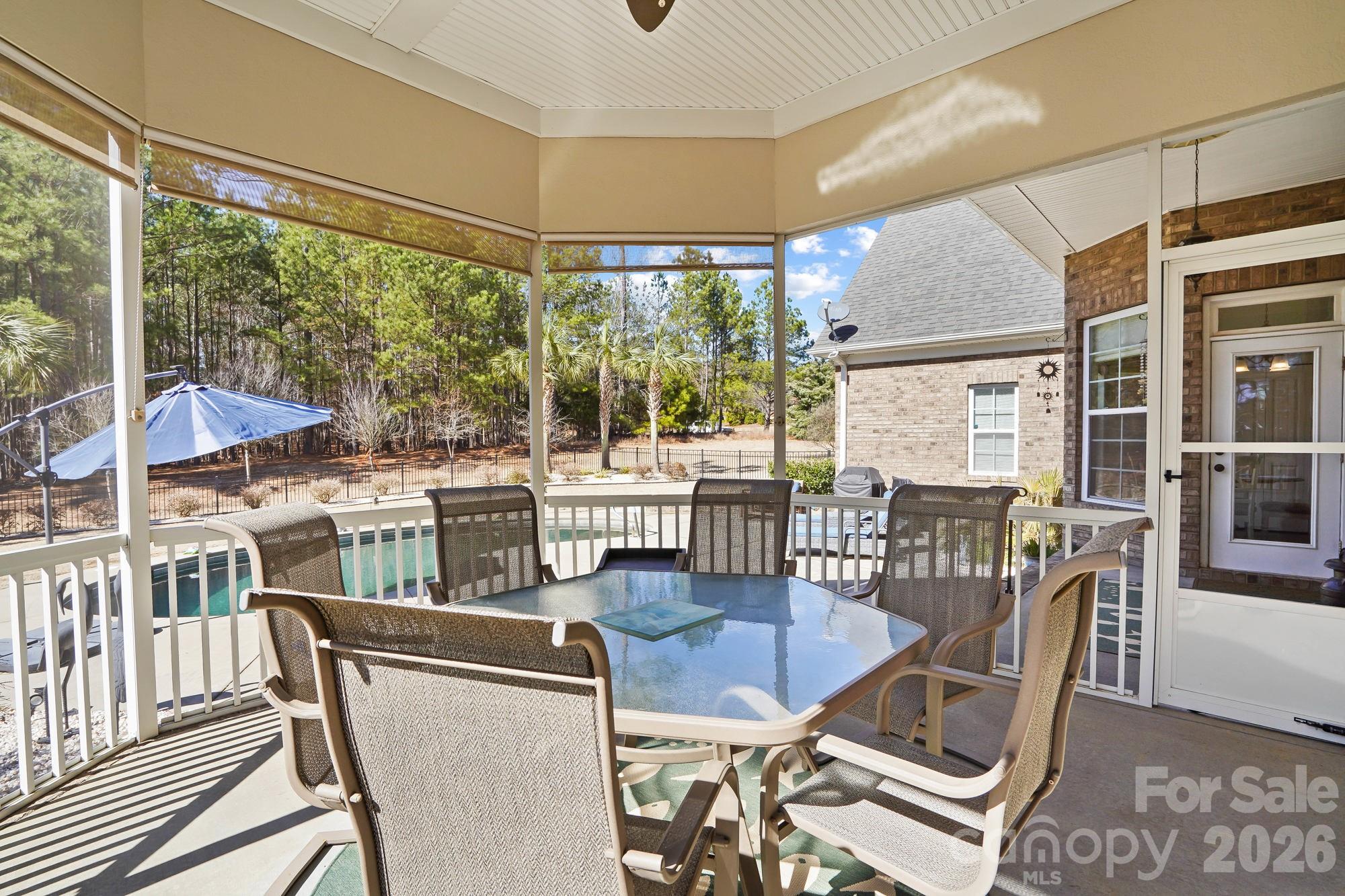 5312 Johnsons Barn Road York, SC 29745 - Photo 36 of 46 a view of a dining room with furniture window and outside view