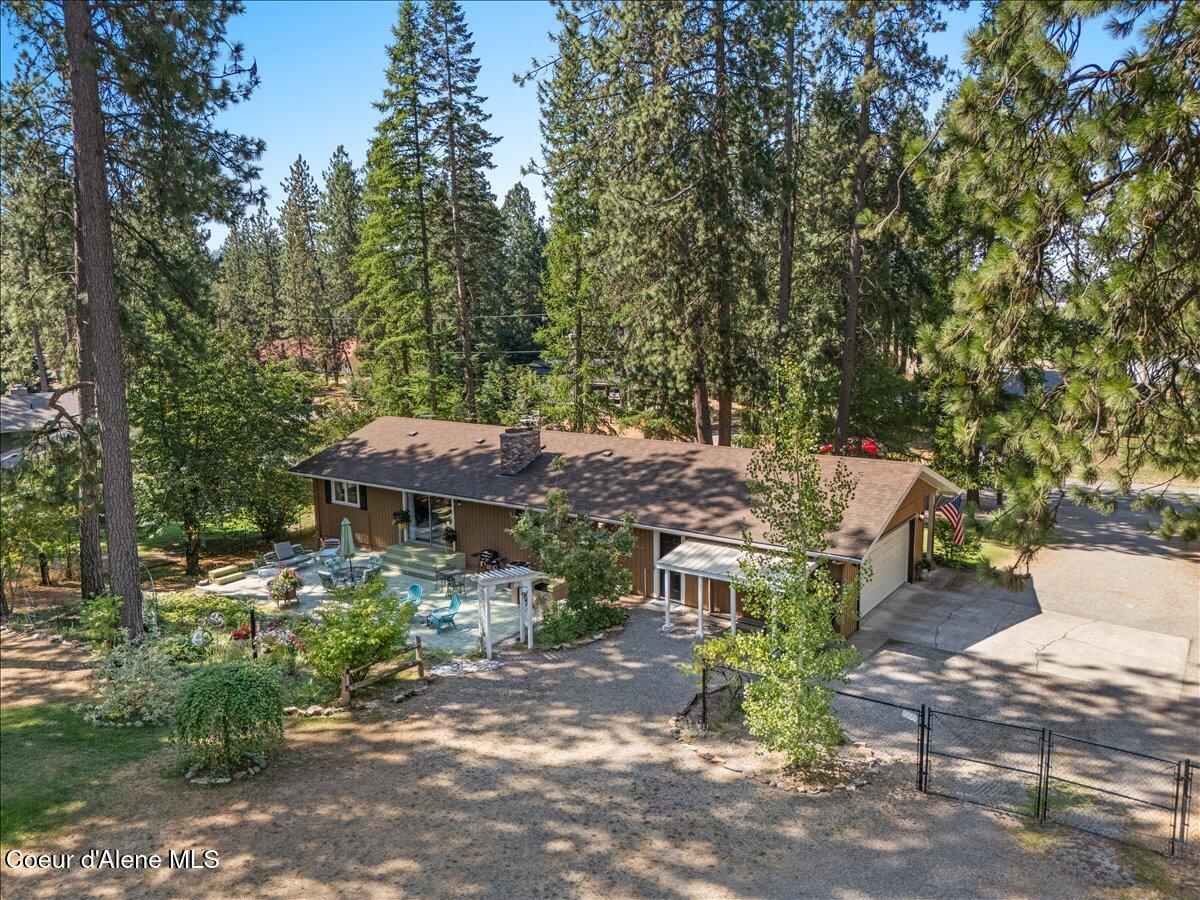 3506 Buckskin Road Coeur D'Alene, ID 83815 - Photo 58 of 65 60-Aerial back of home
