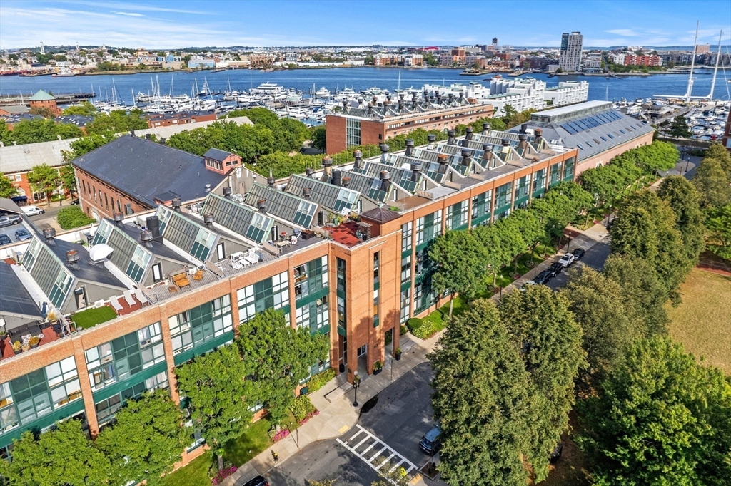 42 8th Street, Unit 1301 Boston, MA 02129 - Photo 16 of 23 a view of a city with a lake view
