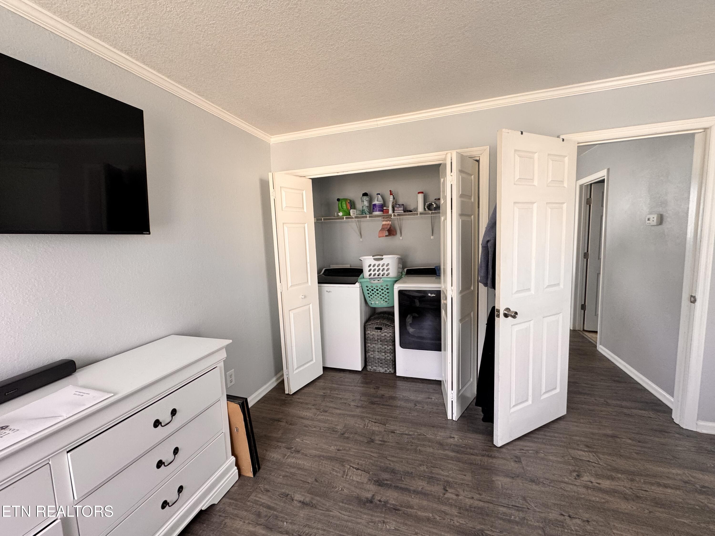 1315 Mountain Meadows Way, Unit 8 Sevierville, TN 37862 - Photo 16 of 27 Laundry Closet in Owner's Bedroom