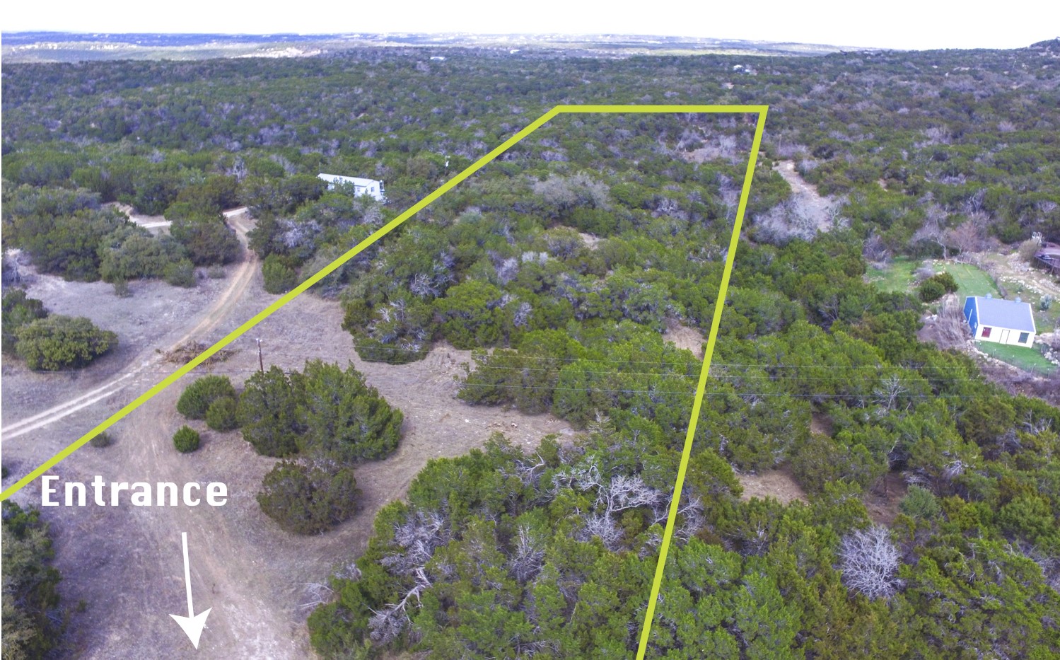 370 B Kothmann Road Dripping Springs, TX 78620 - Photo 1 of 31 Lines are approximate & need verification by the buyers surveyor.