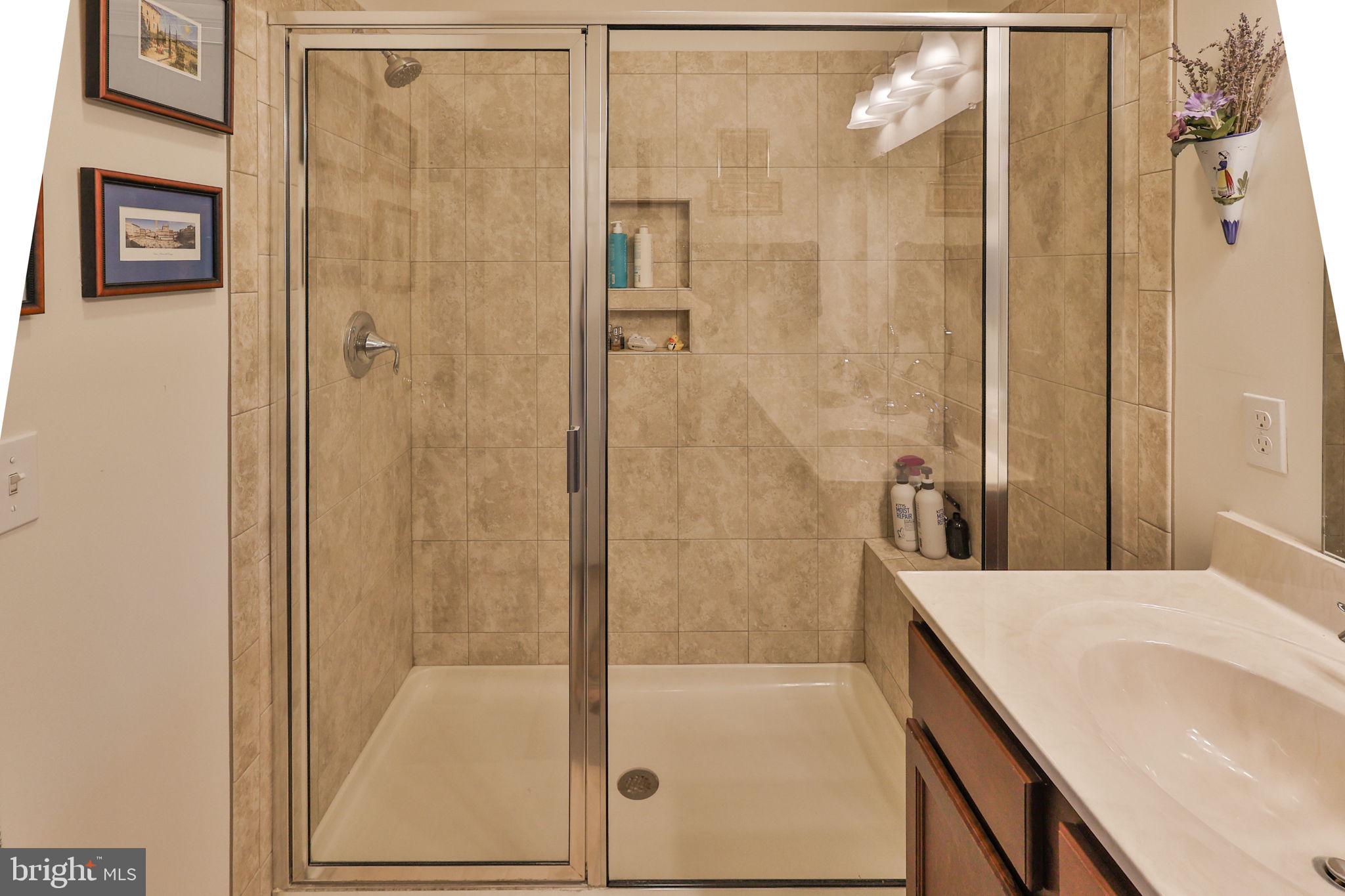 3872 Mink Road Emmaus, PA 18049 - Photo 20 of 39 a bathroom with a shower and a sink