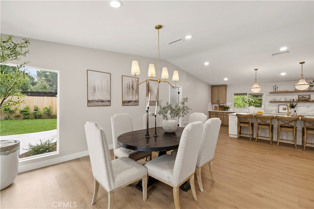 26418 Sand Canyon Road Canyon Country, CA 91387 - Photo 11 of 70 a dining room with furniture and window