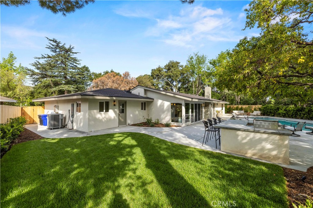 26418 Sand Canyon Road Canyon Country, CA 91387 - Photo 48 of 70 a view of a house with a yard patio and sitting area