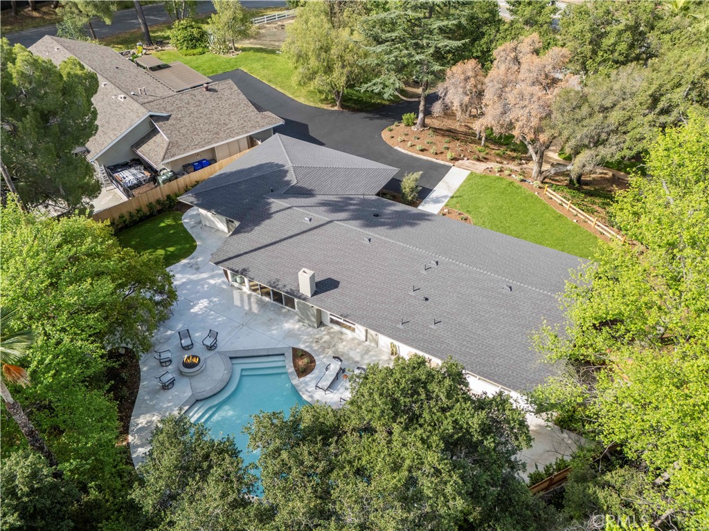 26418 Sand Canyon Road Canyon Country, CA 91387 - Photo 59 of 70 an aerial view of a house with a yard