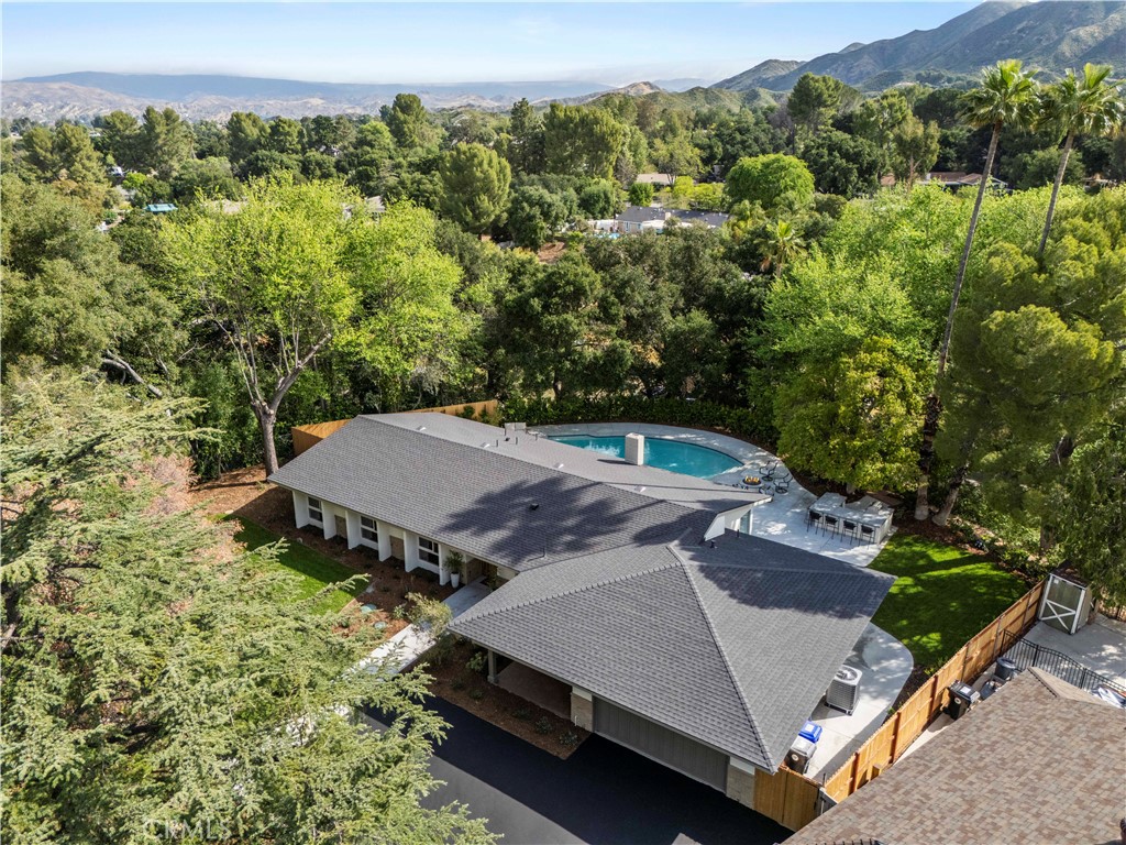 26418 Sand Canyon Road Canyon Country, CA 91387 - Photo 60 of 70 an aerial view of a house with a yard