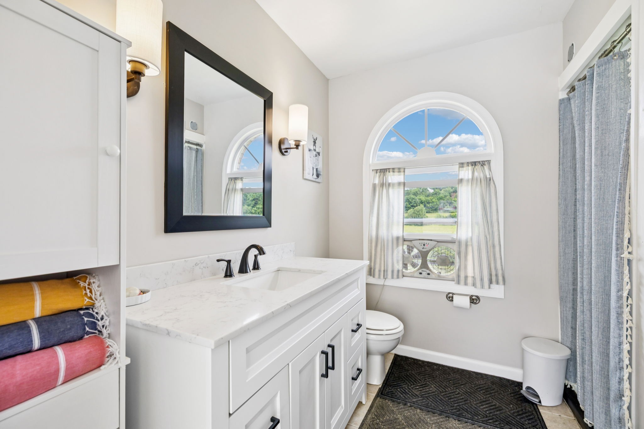 2797 Lewis Road Santa Fe, TN 38482 - Photo 46 of 92 a bathroom with a double vanity sink and a mirror