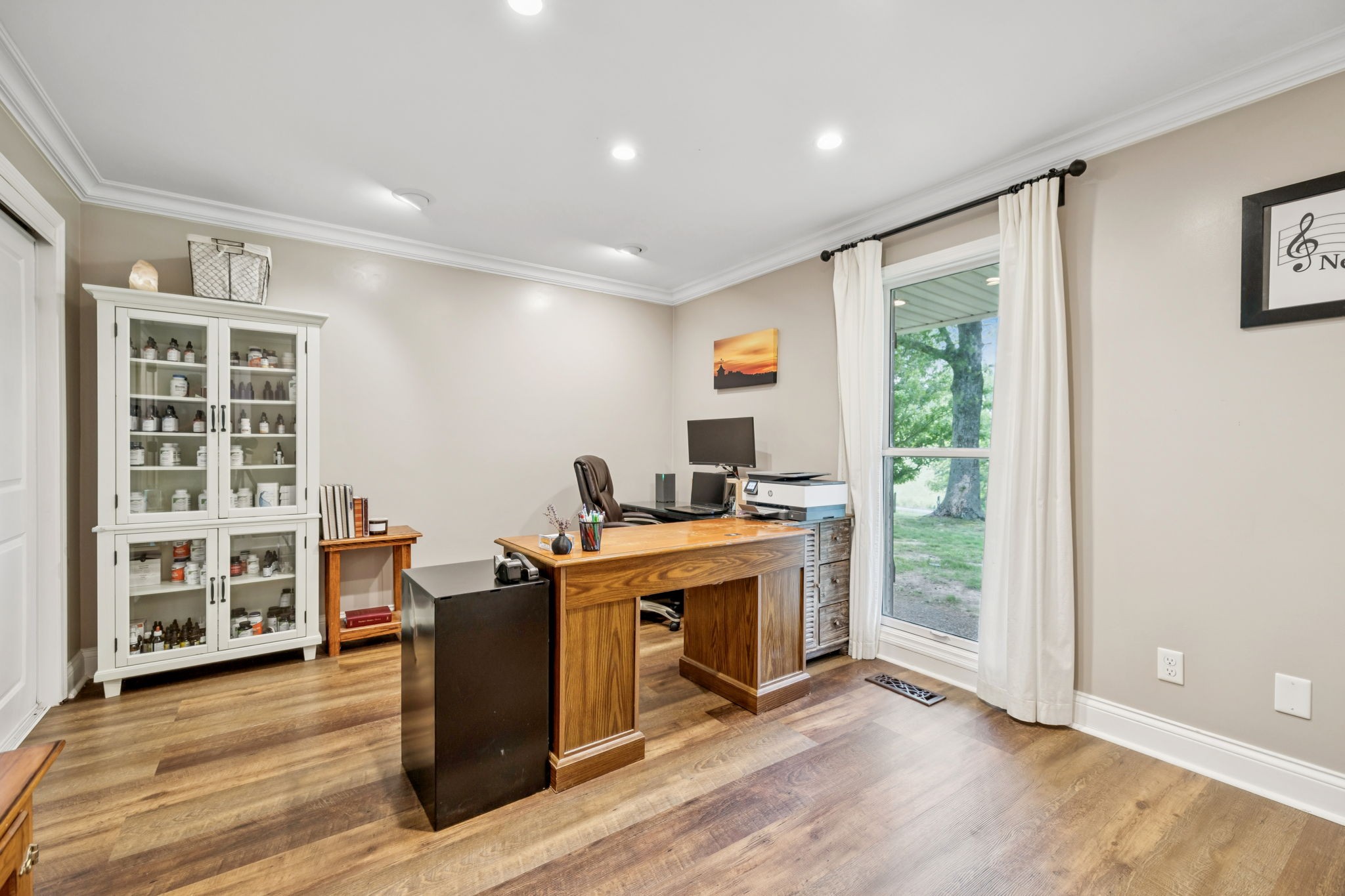 2797 Lewis Road Santa Fe, TN 38482 - Photo 55 of 92 a view of a workspace with furniture and a window