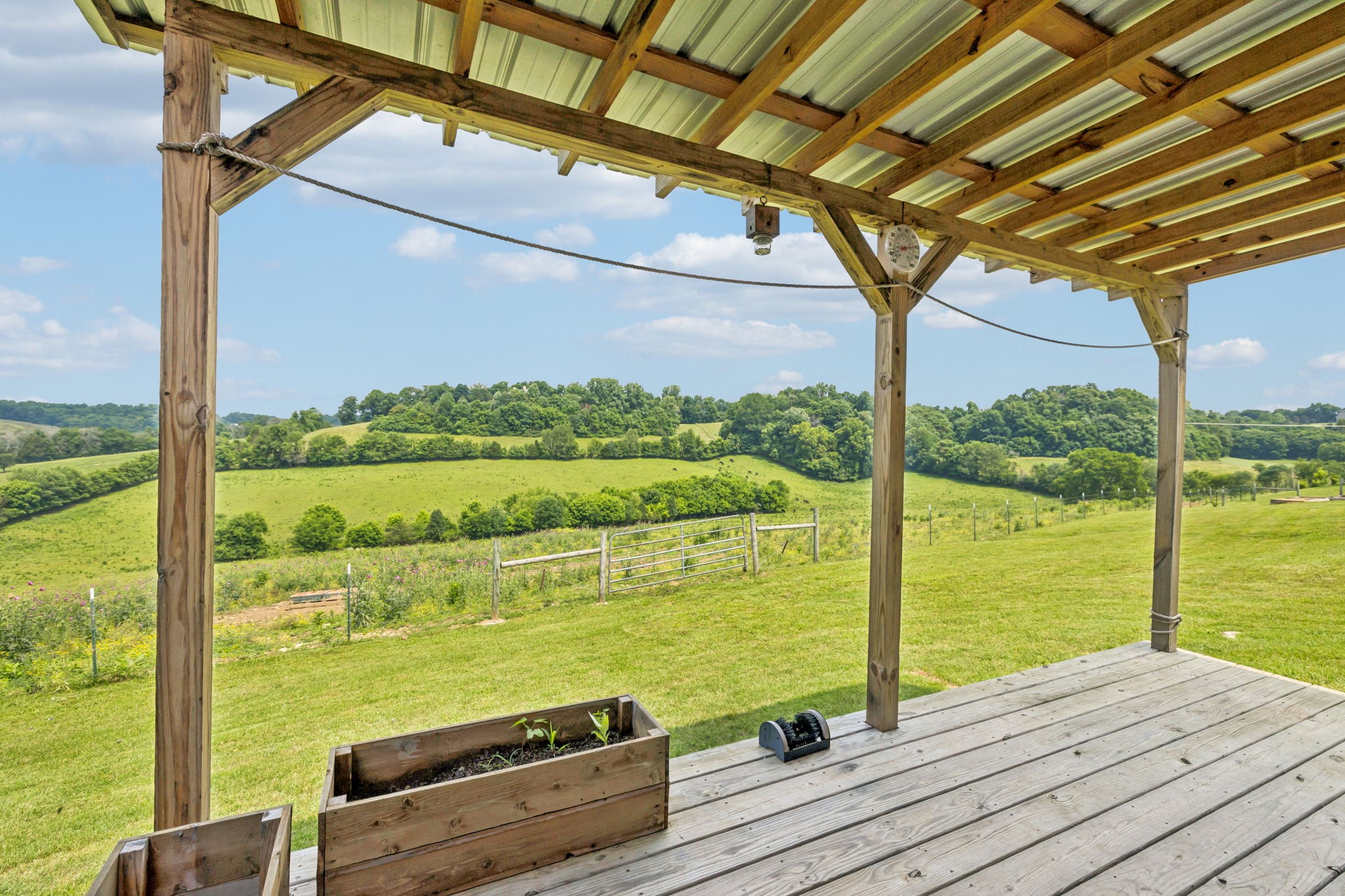 2797 Lewis Road Santa Fe, TN 38482 - Photo 65 of 92 a view of a balcony with lake view and a ocean view