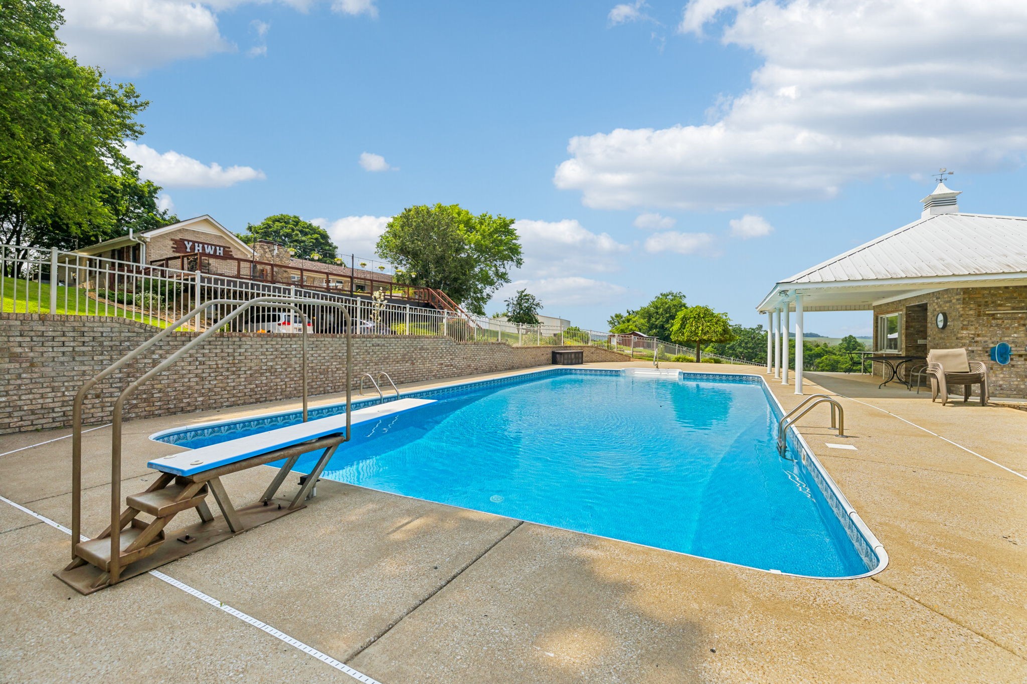 2797 Lewis Road Santa Fe, TN 38482 - Photo 69 of 92 a view of swimming pool with seating area and furniture