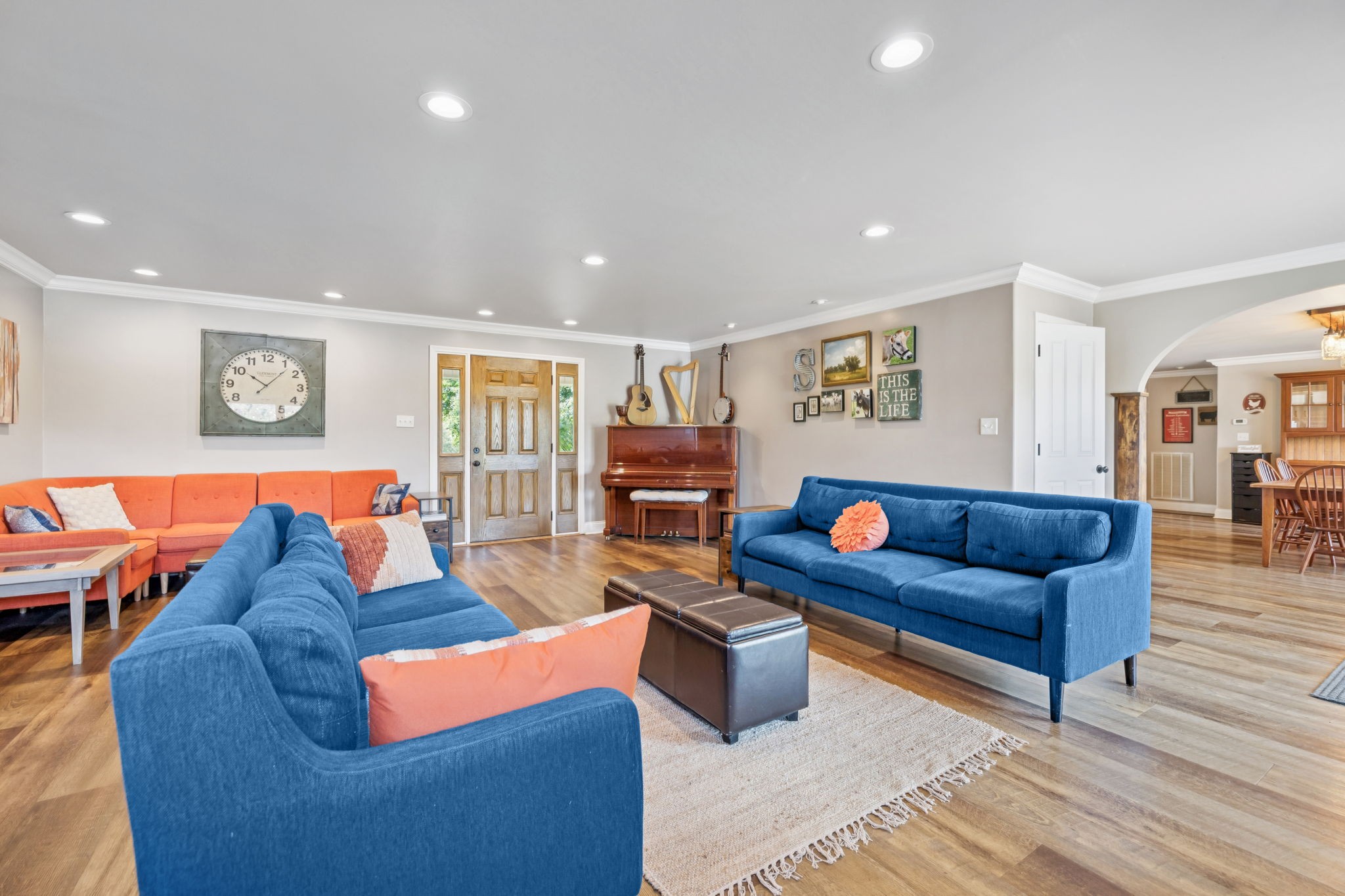 2797 Lewis Road Santa Fe, TN 38482 - Photo 9 of 92 a living room with furniture and wooden floor