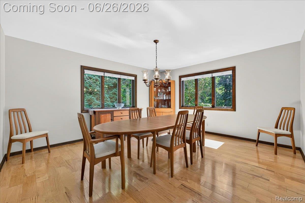 29498 East River Road Grosse Ile, MI 48138 - Photo 9 of 66 Formal Dining Room with Wood Floor