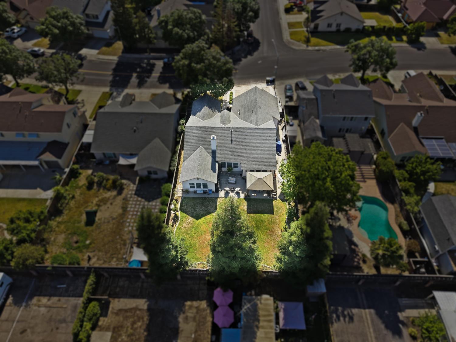 2220 Ellison Drive Modesto, CA 95355 - Photo 49 of 53 an aerial view of houses with outdoor space