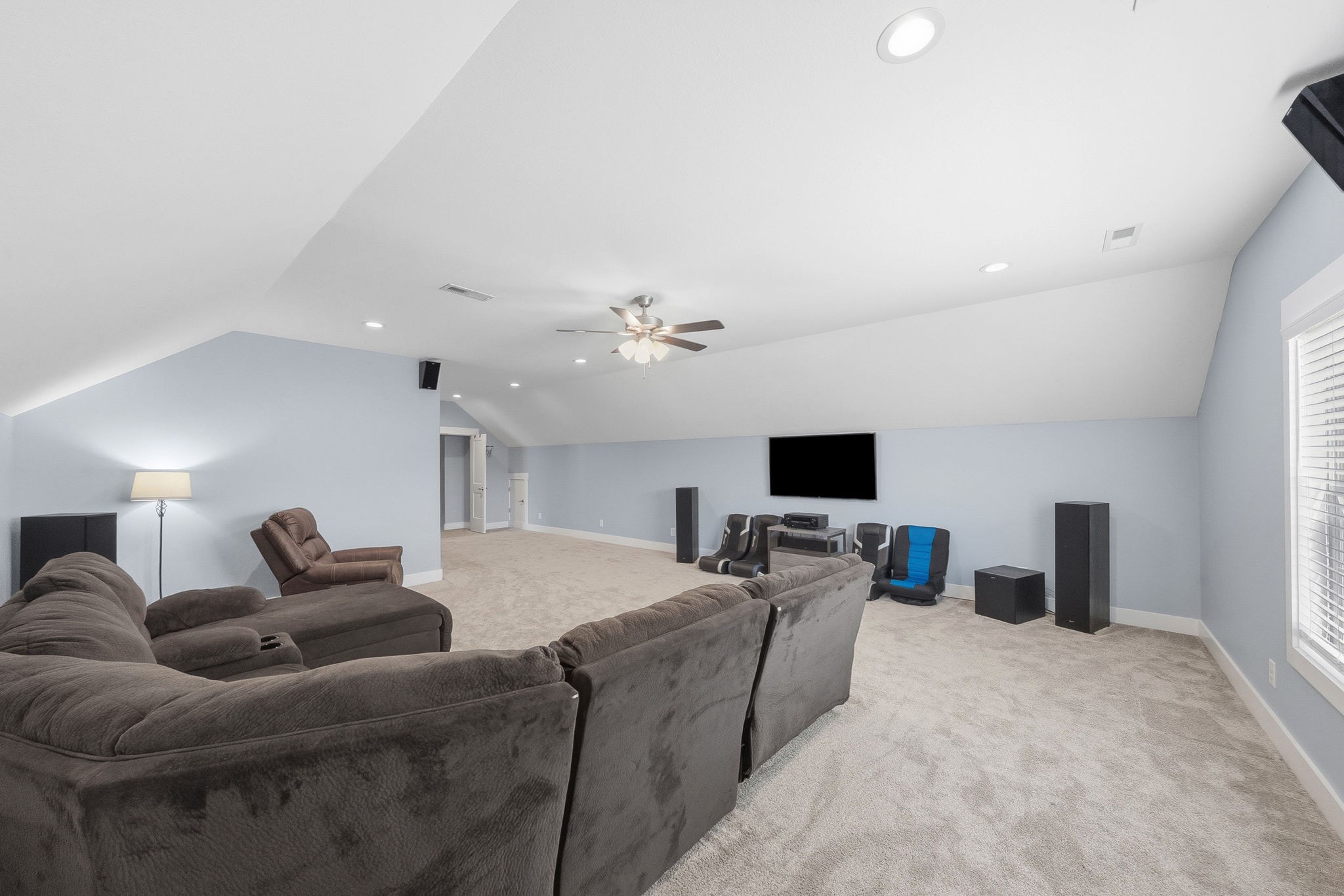 4334 Memory Lane Adams, TN 37010 - Photo 45 of 63 a living room with furniture and a flat screen tv