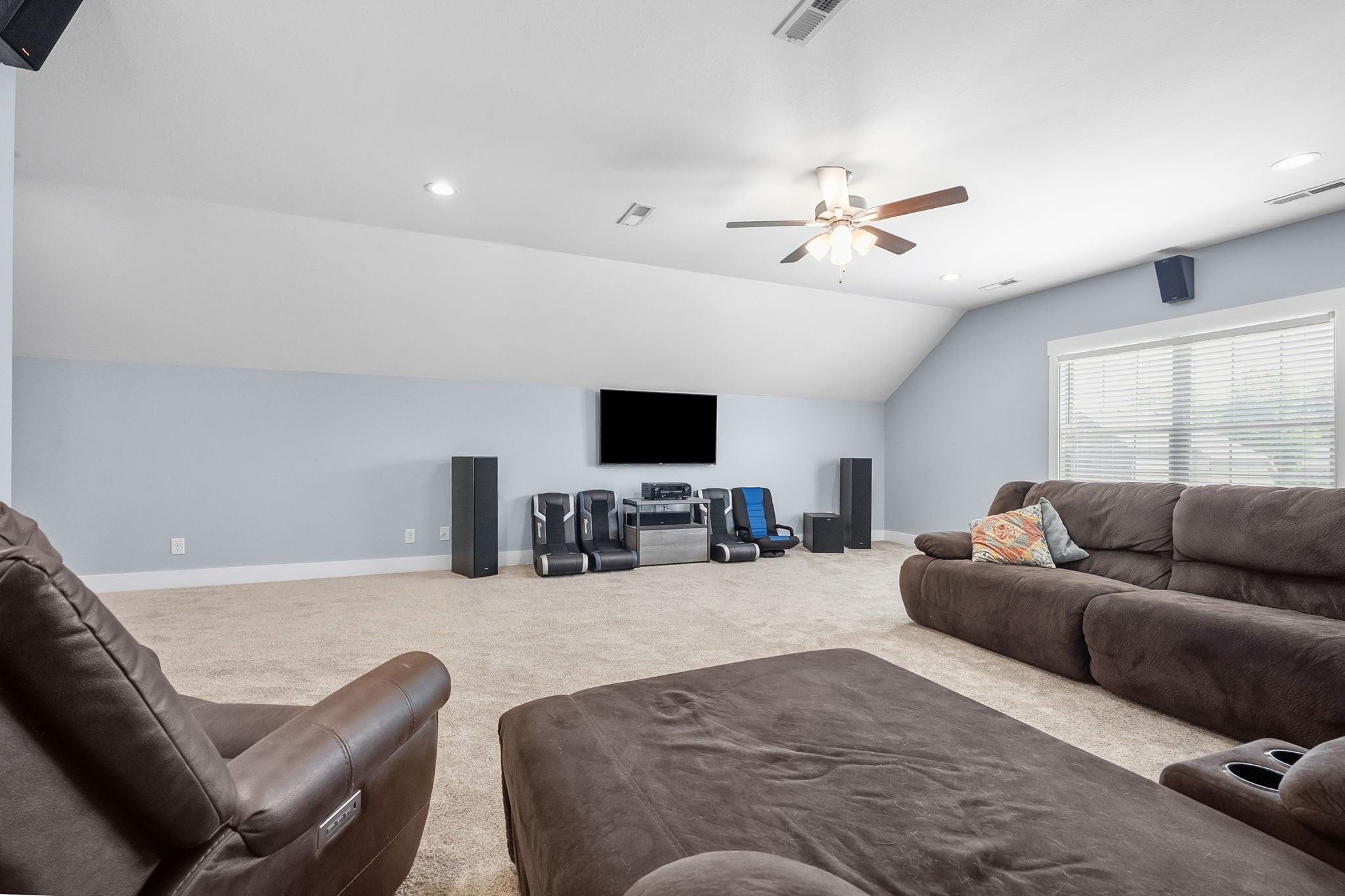 4334 Memory Lane Adams, TN 37010 - Photo 46 of 63 a living room with furniture and a flat screen tv