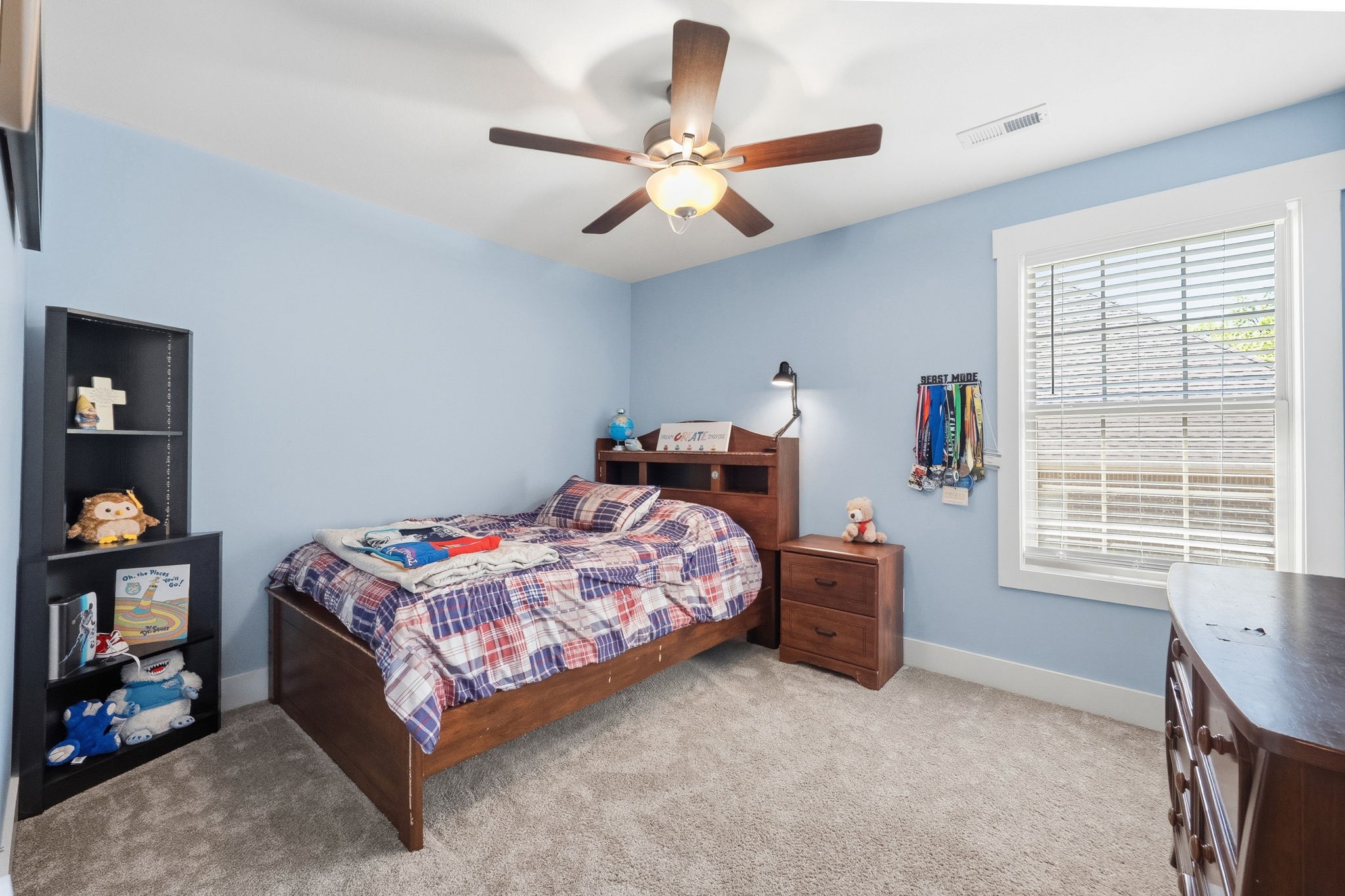 4334 Memory Lane Adams, TN 37010 - Photo 48 of 63 a bedroom with a bed and a window
