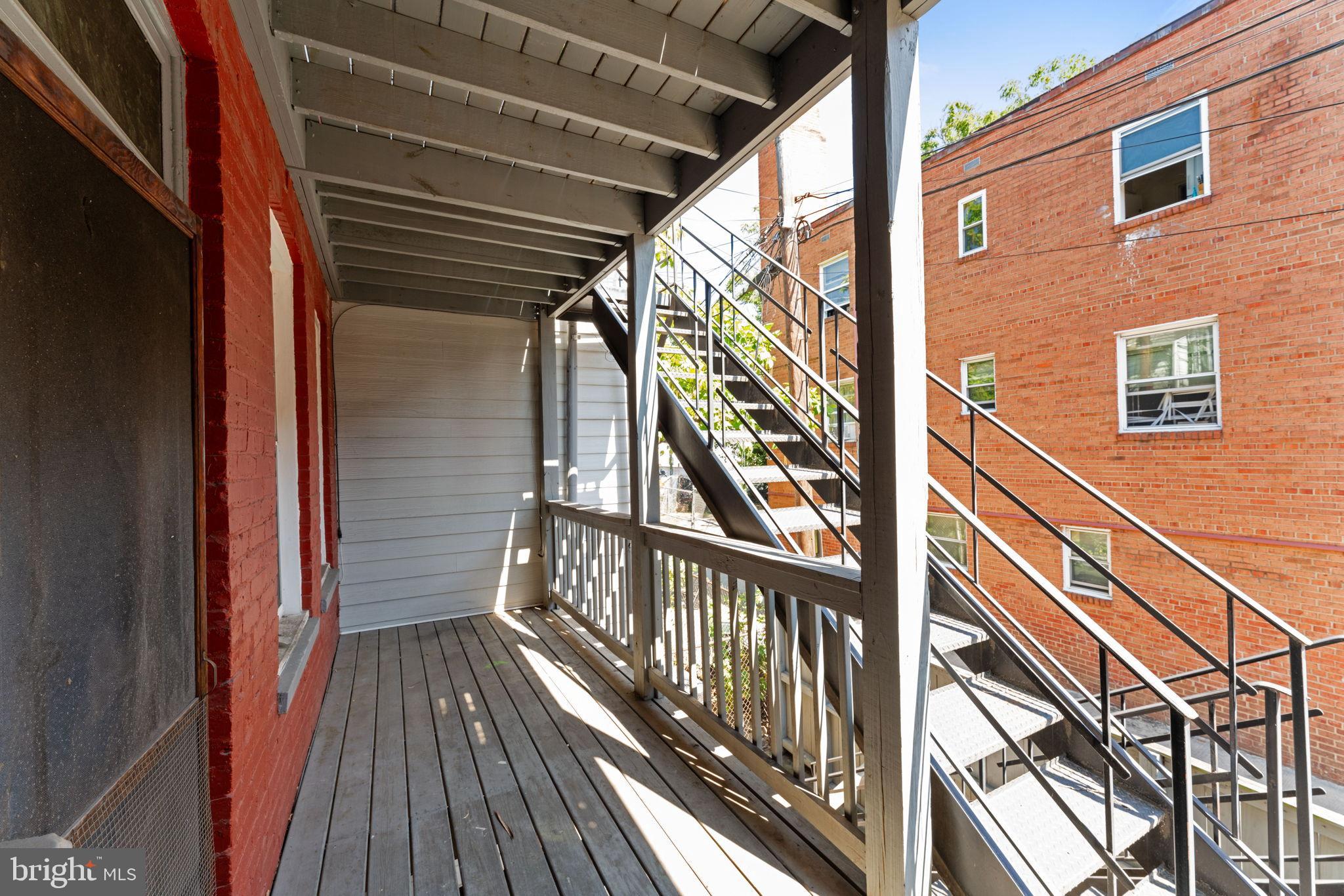 2707 11th Street Northwest Washington, DC 20001 - Photo 25 of 49 a view of balcony