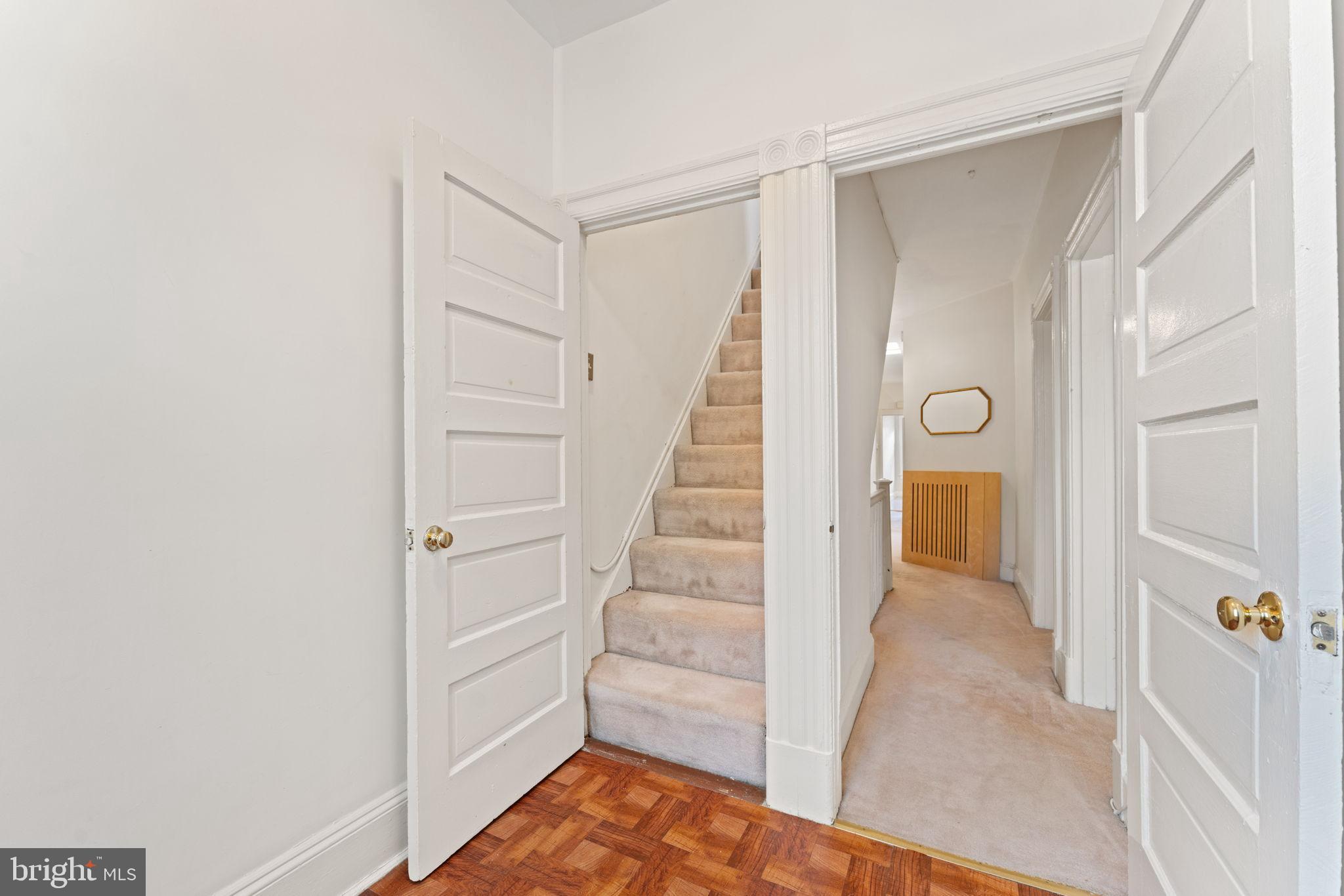 2707 11th Street Northwest Washington, DC 20001 - Photo 41 of 49 a view of walk in closet with empty racks