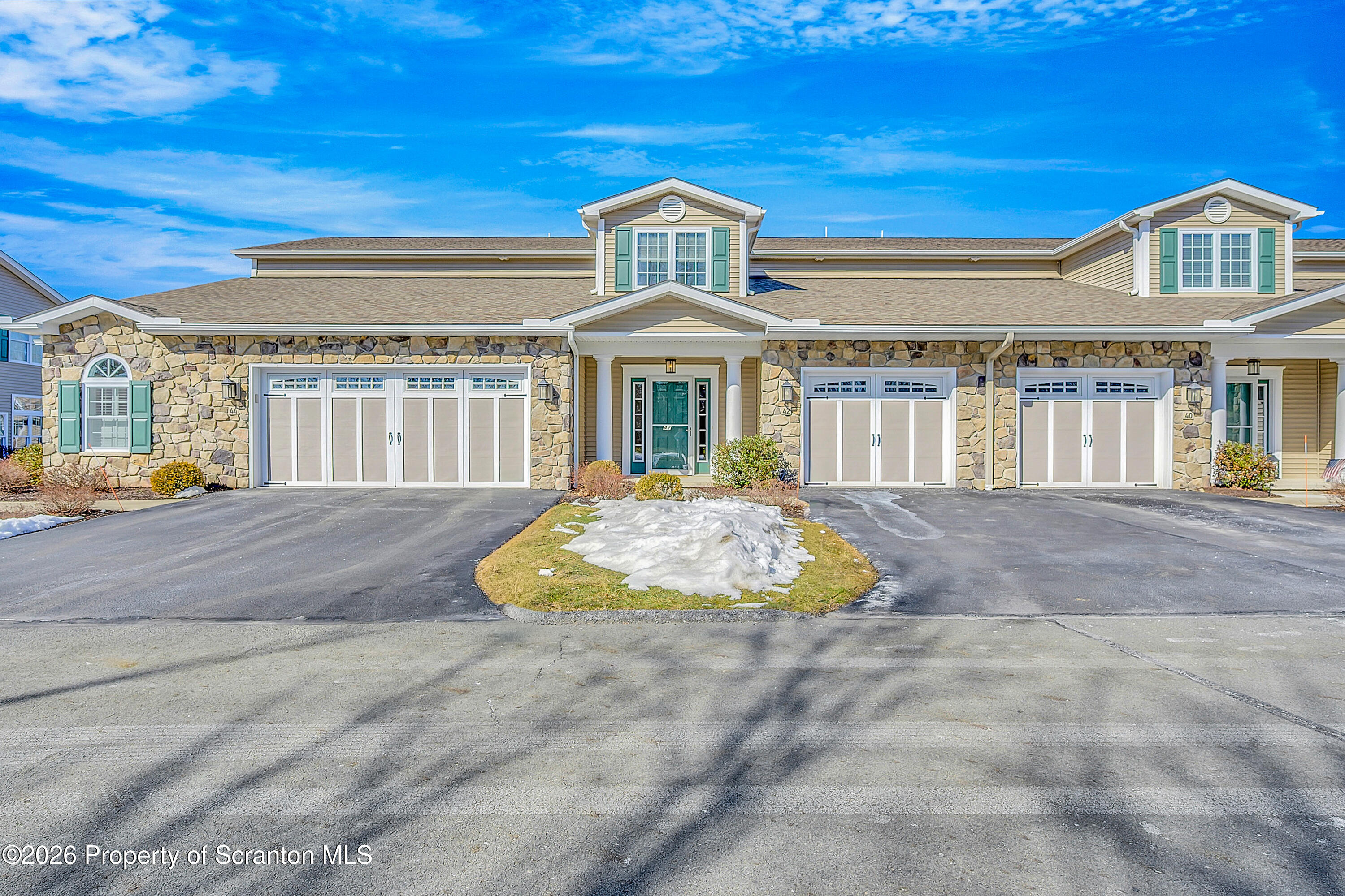 42 Wyndham Road Clarks Summit, PA 18411 - Photo 33 of 36 a view of a house with a swimming pool