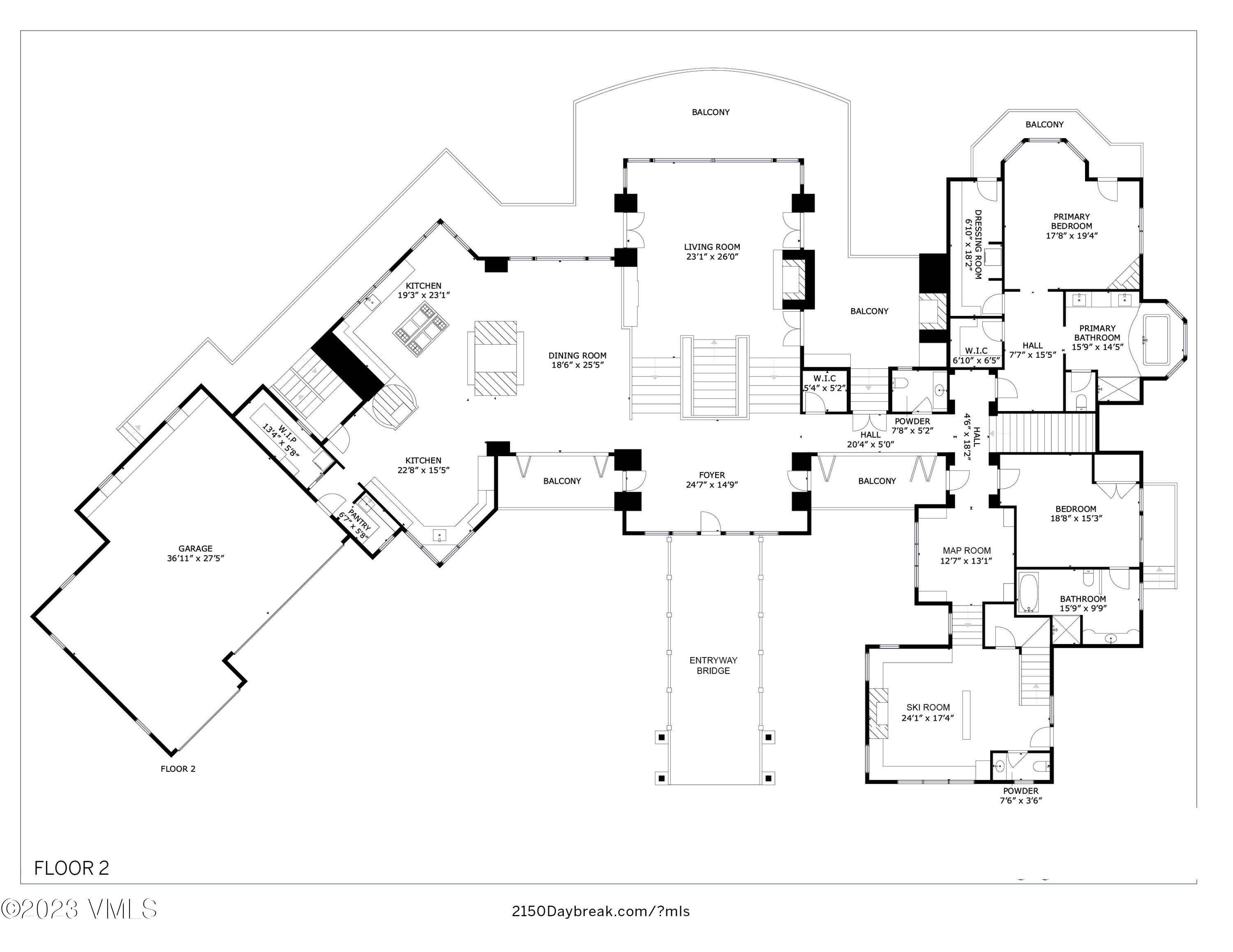 2150 Daybreak Ridge Road Avon, CO 81620 - Photo 61 of 62 2150Daybreak_unBranded Floor Plans2