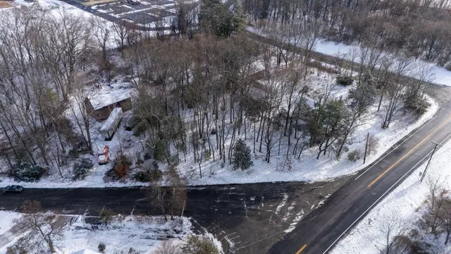 a view of painting on the wall