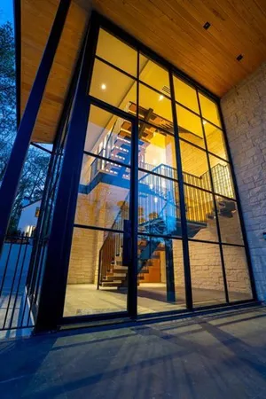 a view of an entryway