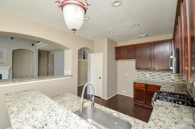 a view of small space with racks on the wall