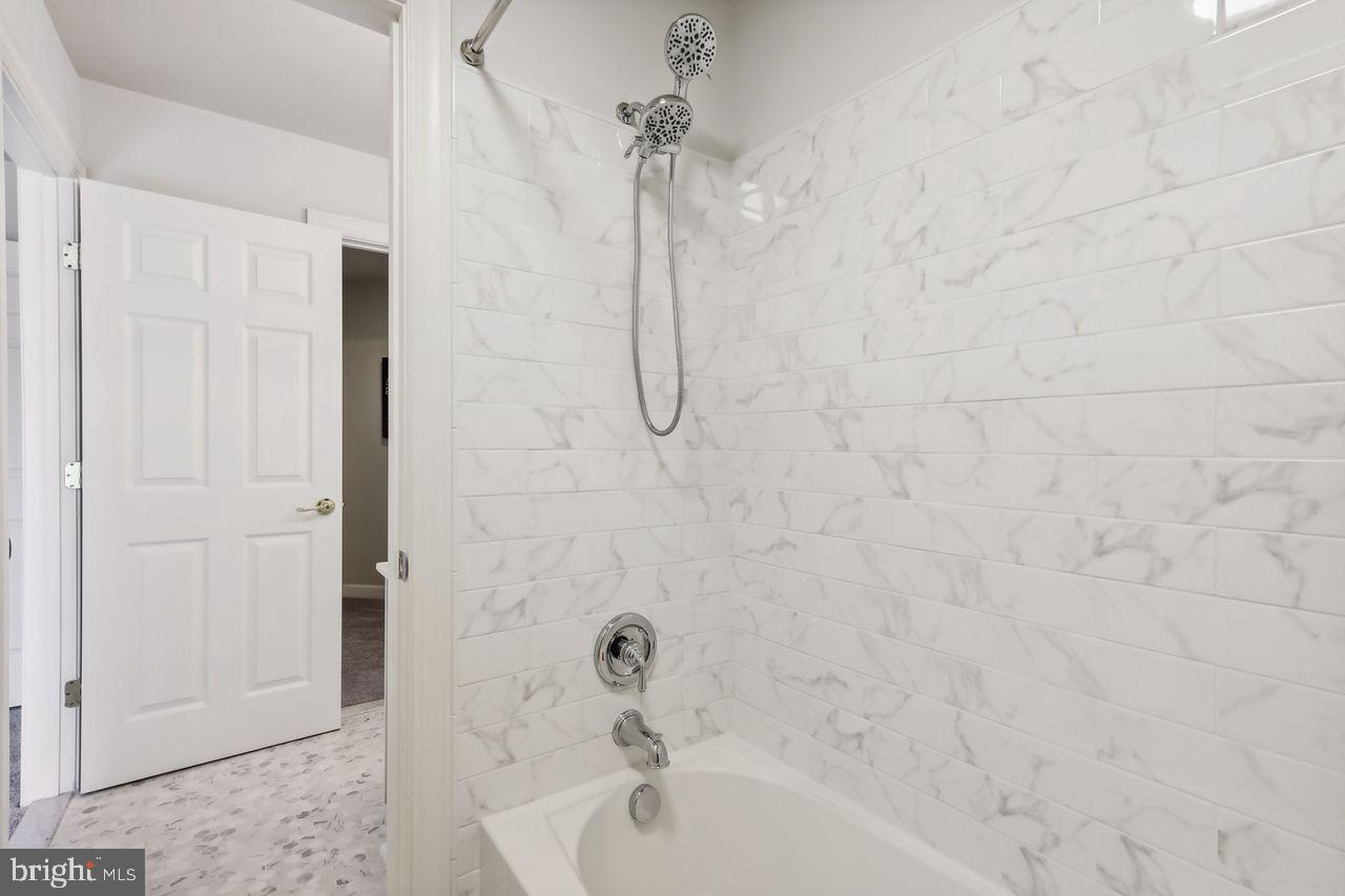 9920 Chessington Way Bowie, MD 20721 - Photo 48 of 63 Shower/Tub in Jack and Jill Bathroom