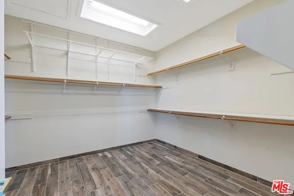 a view of a room with closet