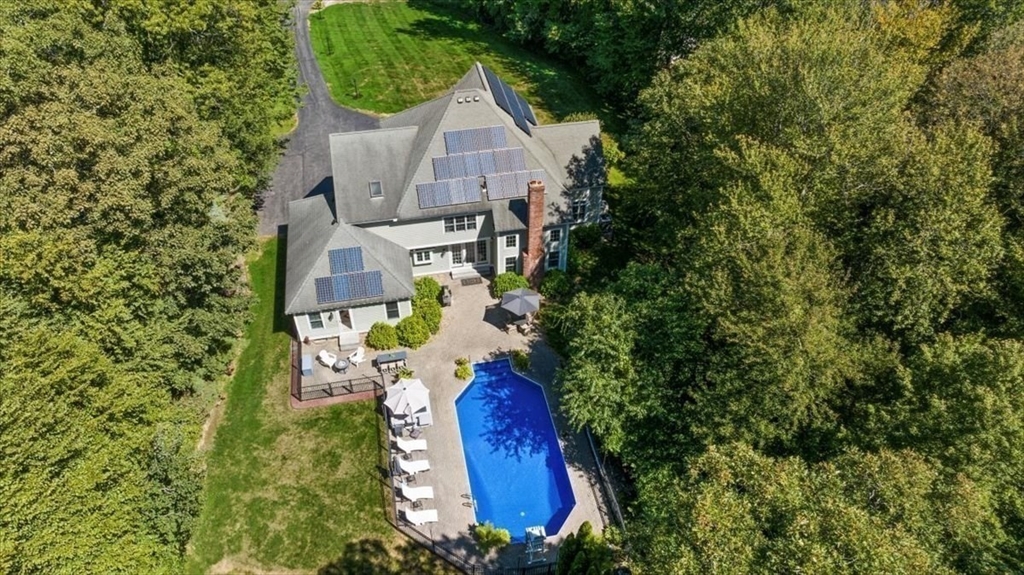 9 Auburn Road Millbury, MA 01527 - Photo 39 of 42 an aerial view of a house with outdoor space and sitting area