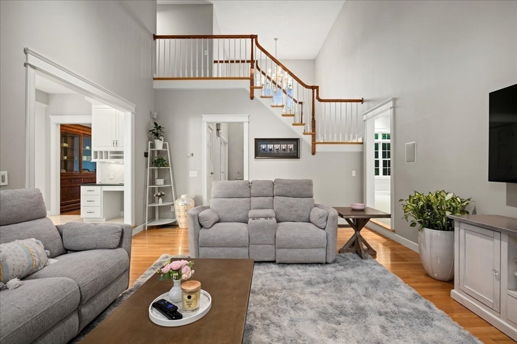9 Auburn Road Millbury, MA 01527 - Photo 6 of 42 a living room with furniture and a wooden floor