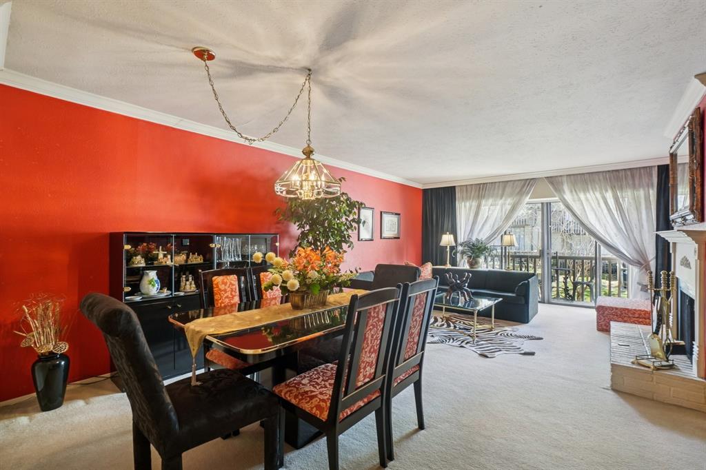 4569 North O'Connor Road, Unit 1319 Irving, TX 75062 - Photo 8 of 40 a view of a dining room with furniture window and outside view