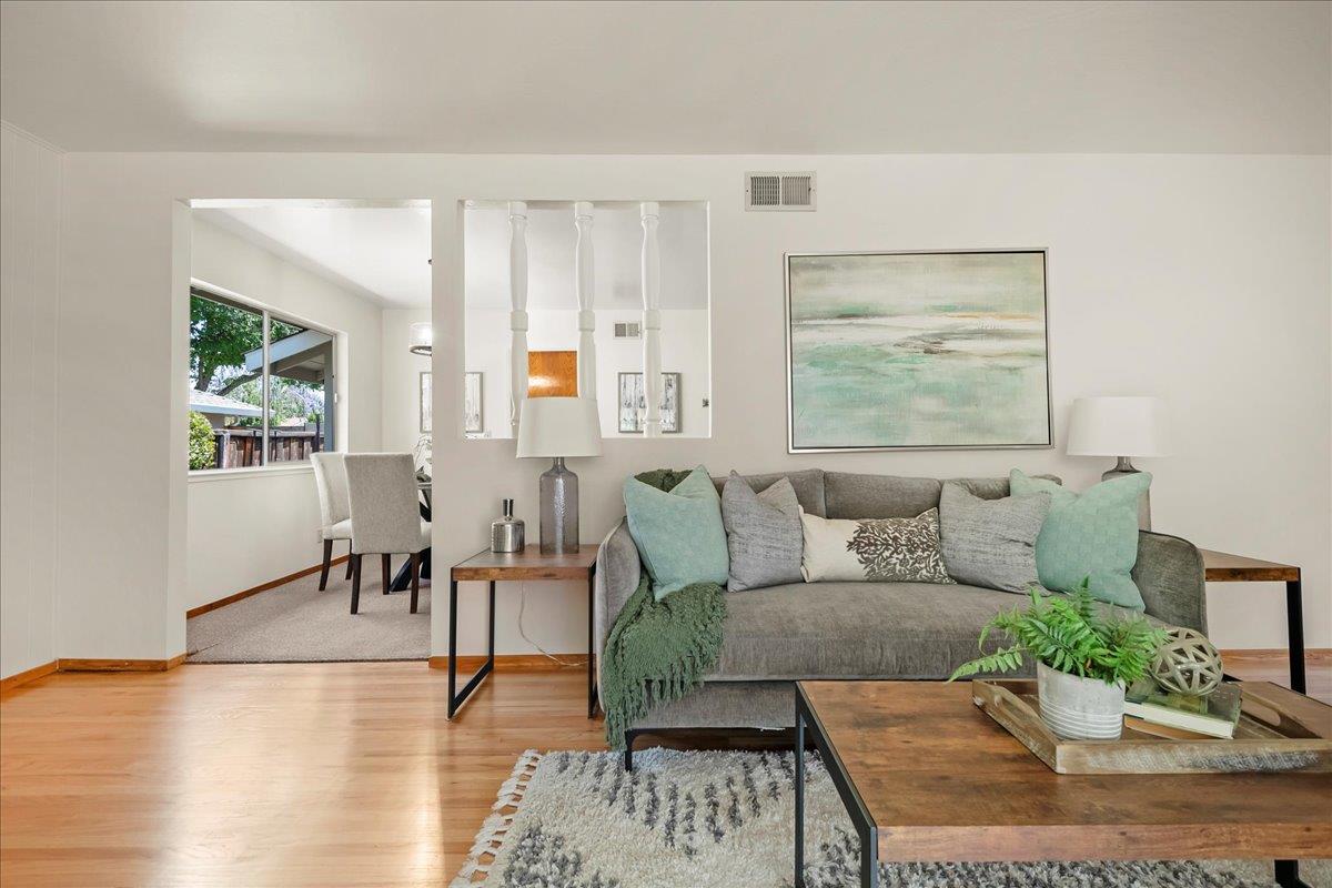 5371 Clovercrest Drive San Jose, CA 95118 - Photo 7 of 29 a living room with furniture and a large window