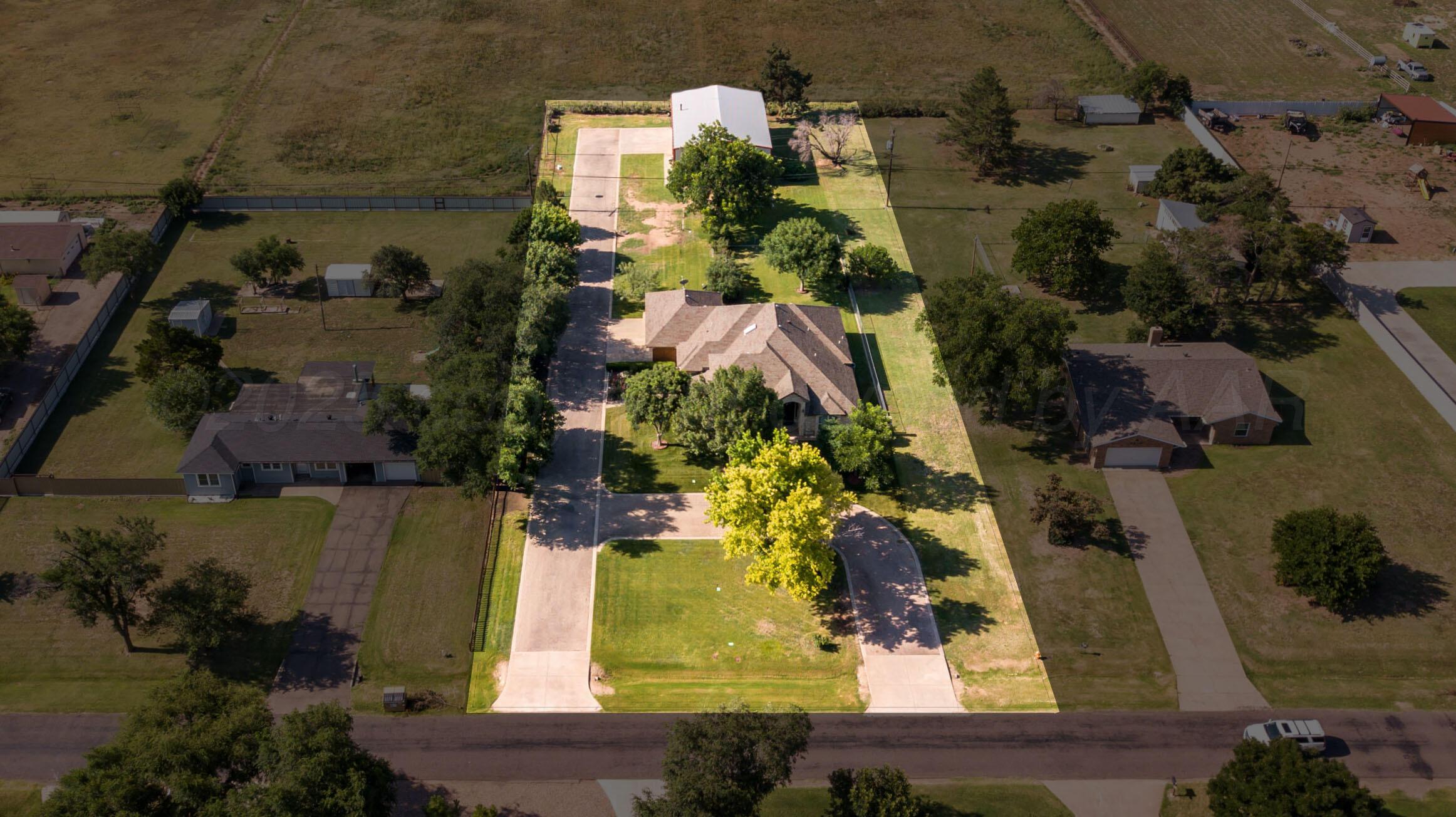 4823 Arden Road Amarillo, TX 79110 - Photo 53 of 53 an aerial view of residential houses with outdoor space