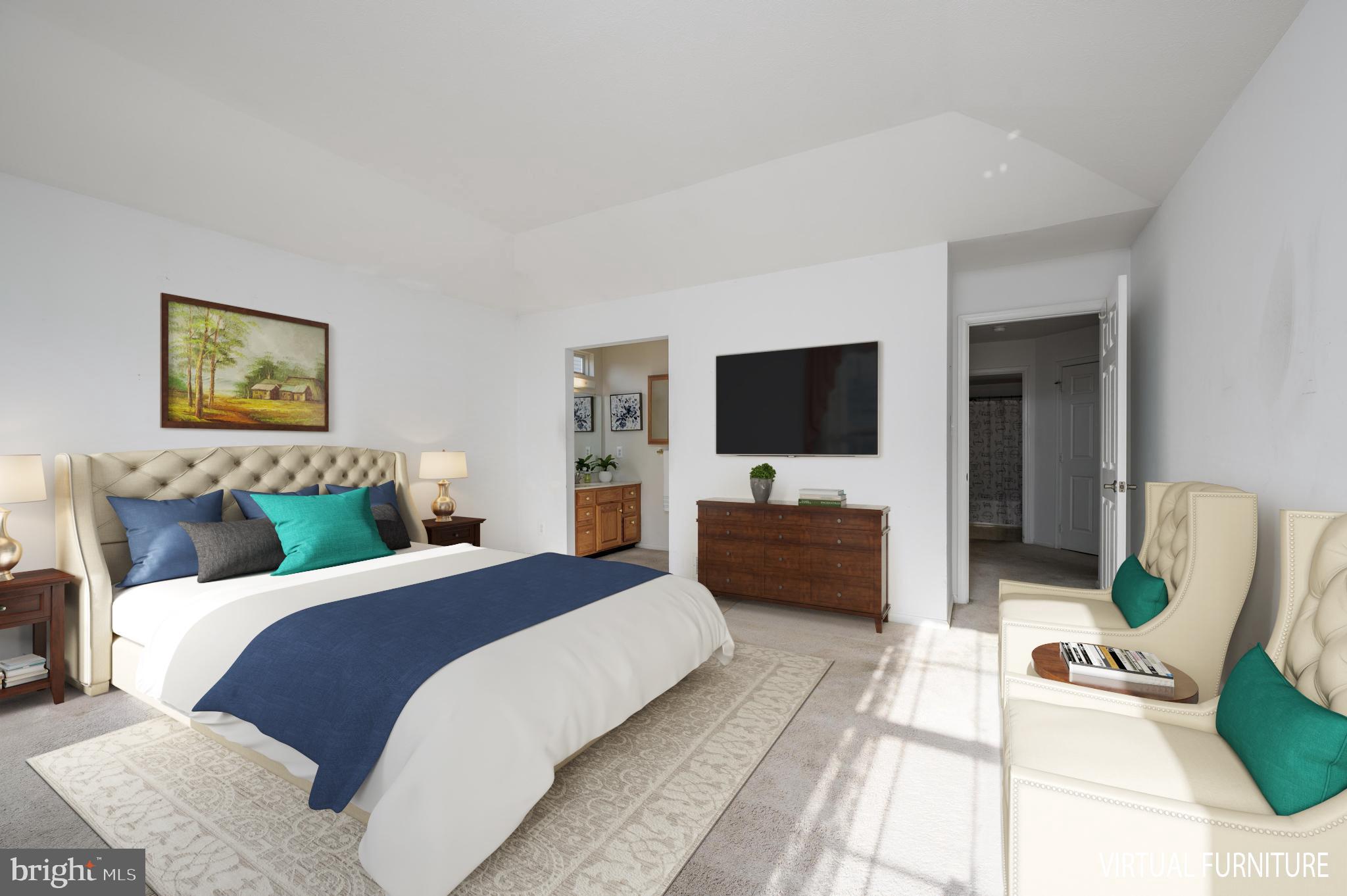518 Hydrangea Drive Mount Laurel, NJ 08054 - Photo 22 of 33 Primary Bedroom - Virtual Furniture
