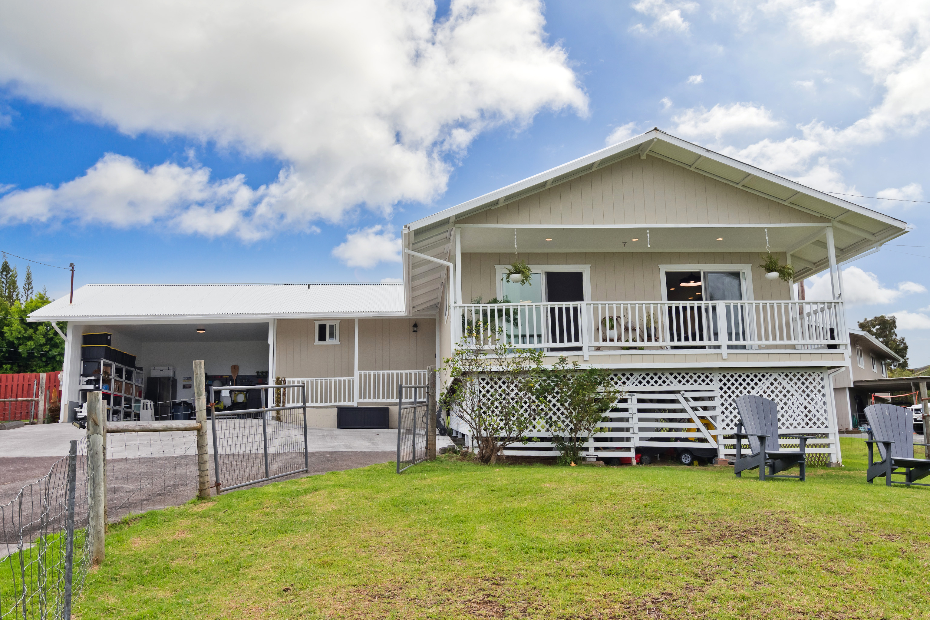 64-5246 Puu Nani Drive Kamuela, HI 96743 - Photo 3 of 25 a view of a house with a yard porch and sitting area