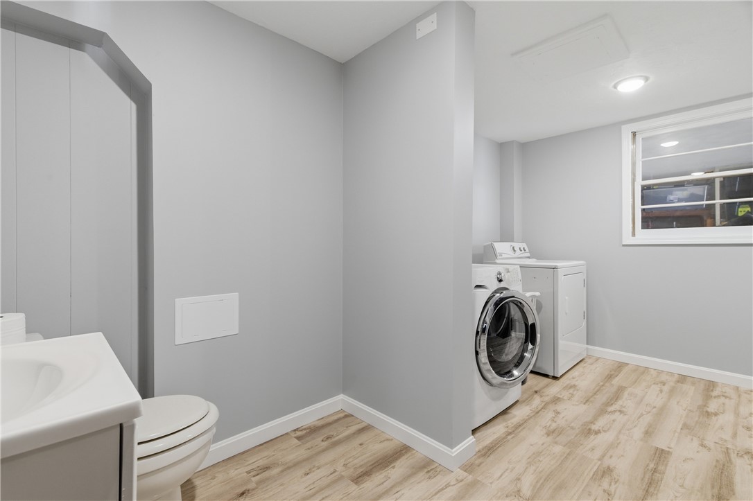 353 Thibeault Avenue Woonsocket, RI 02895 - Photo 24 of 36 Half Bath and Laundry