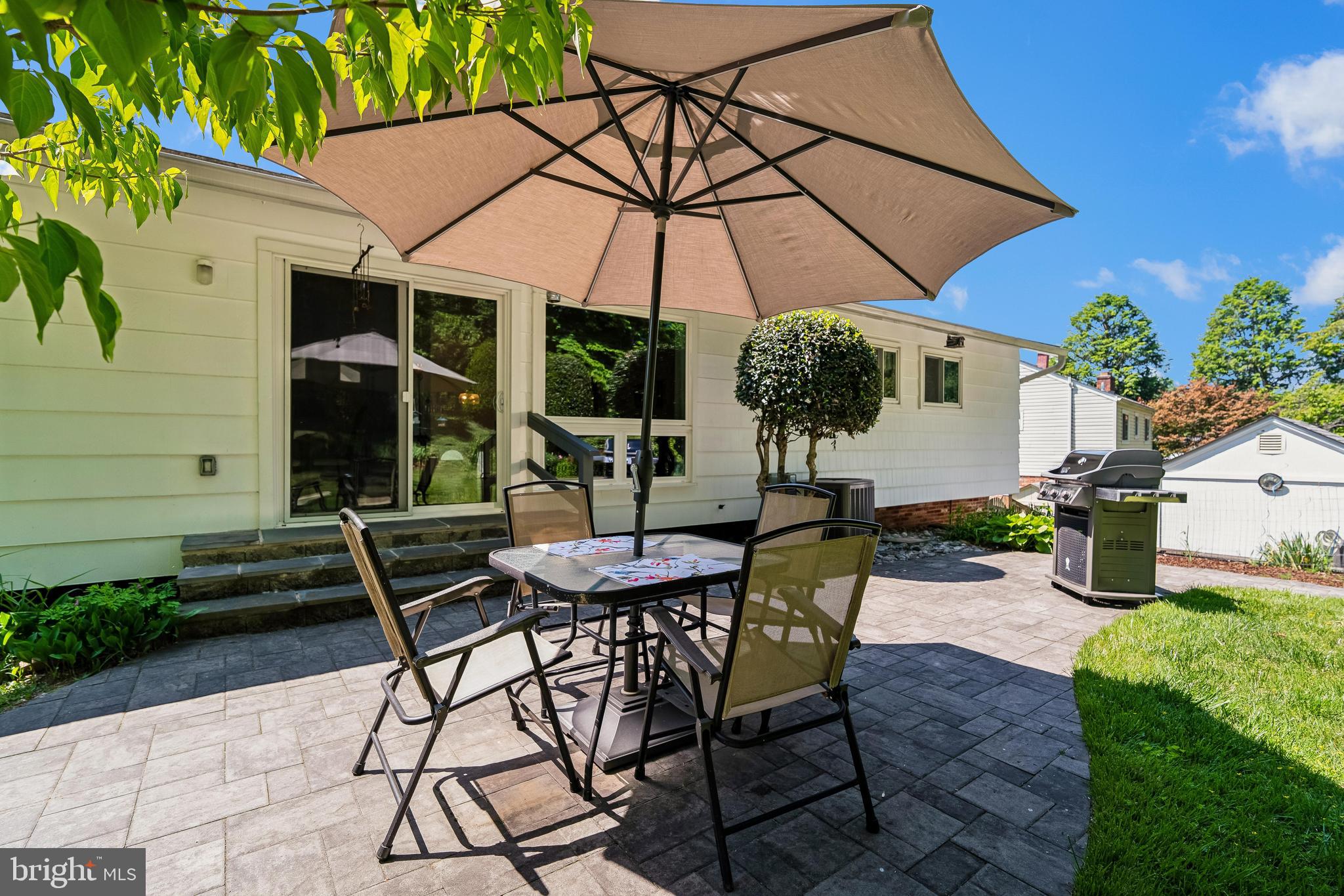 11728 Lovejoy Street Silver Spring, MD 20902 - Photo 37 of 43 Spacious, patio area for relaxing, outdoor dining.
