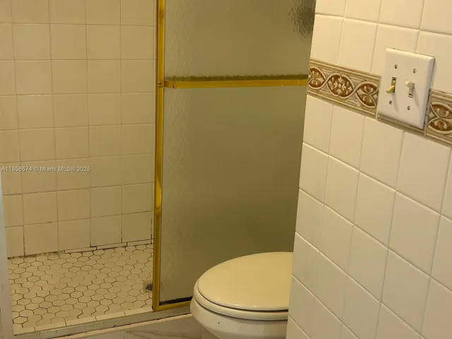 a view of wooden door