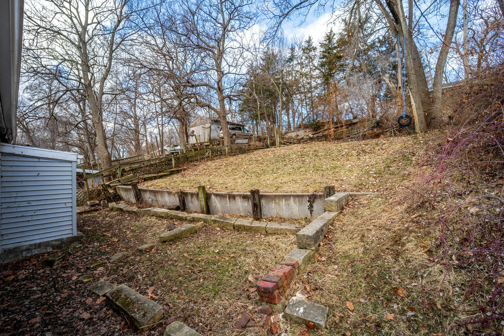 3128 Indian Road Davenport, IA 52802 - Photo 21 of 23 a view of white house with a yard and covered with snow