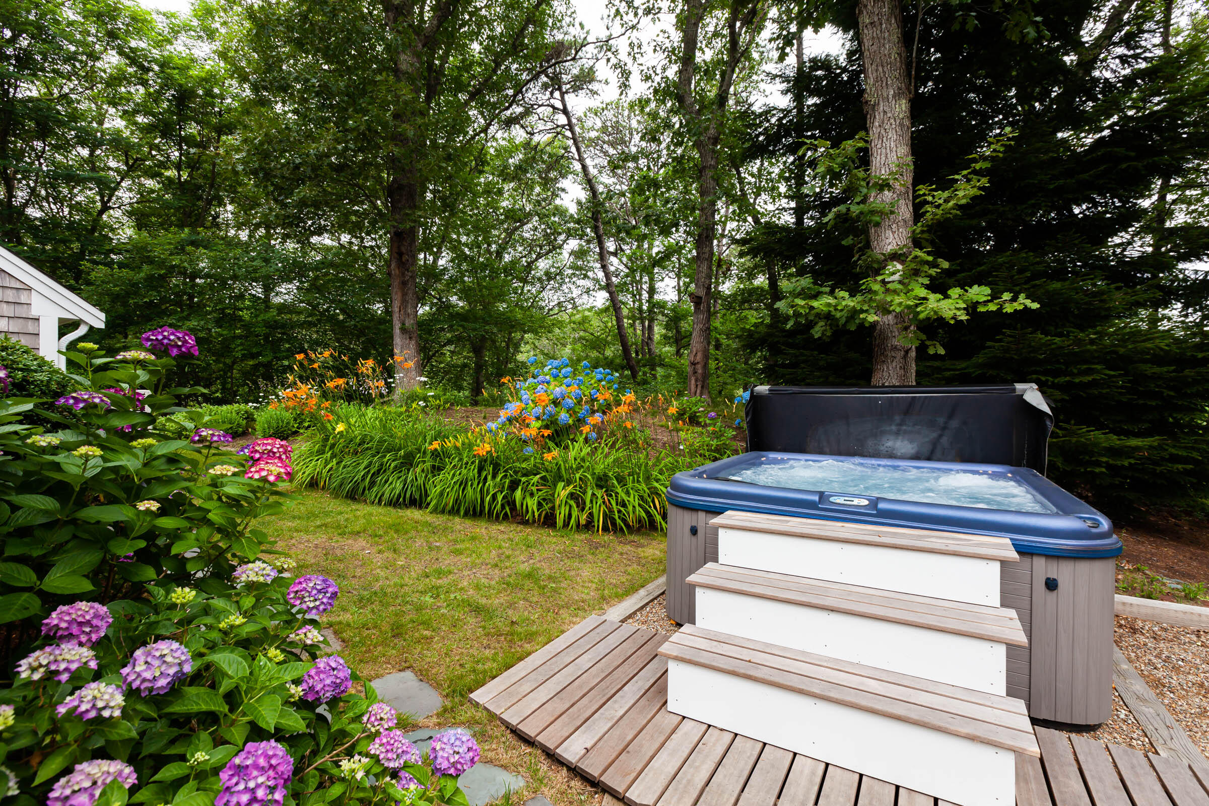 176 Monument Road Orleans, MA 02653 - Photo 15 of 55 a view of statue in the garden