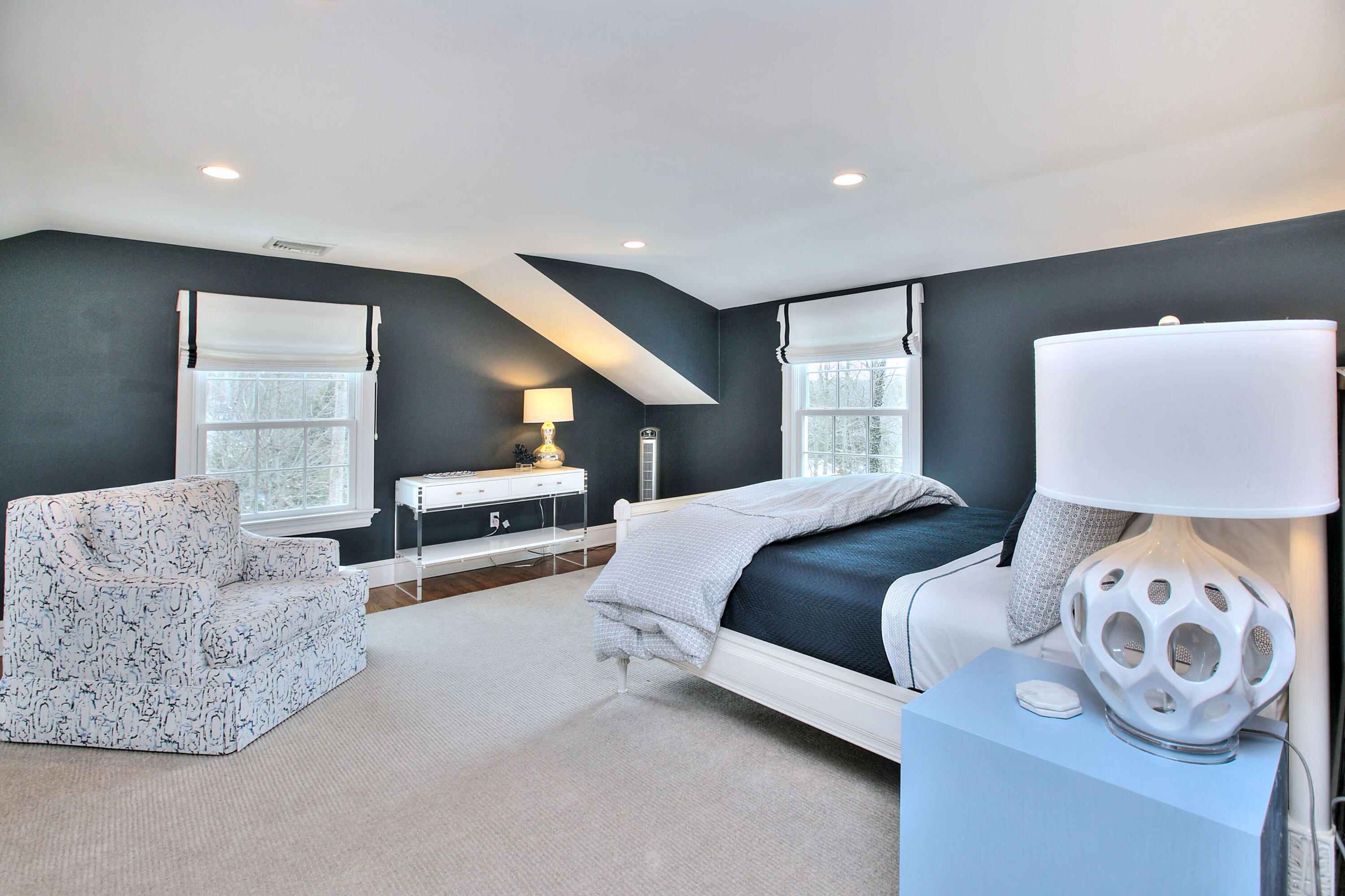 128 Dunning Road New Canaan, CT 06840 - Photo 22 of 49 a bedroom with furniture and a window