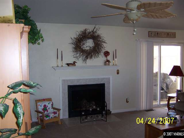 4175 Raven Drive Fallon, NV 89406 - Photo 5 of 9 a living room with furniture and a fireplace